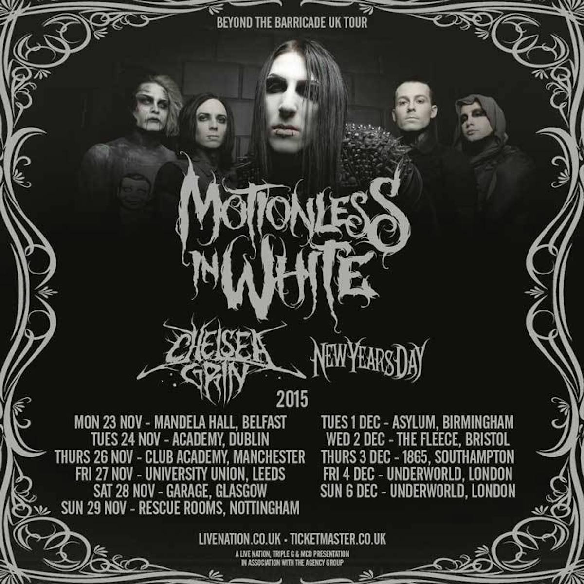 Motionless In White Postpone UK Tour — Kerrang!