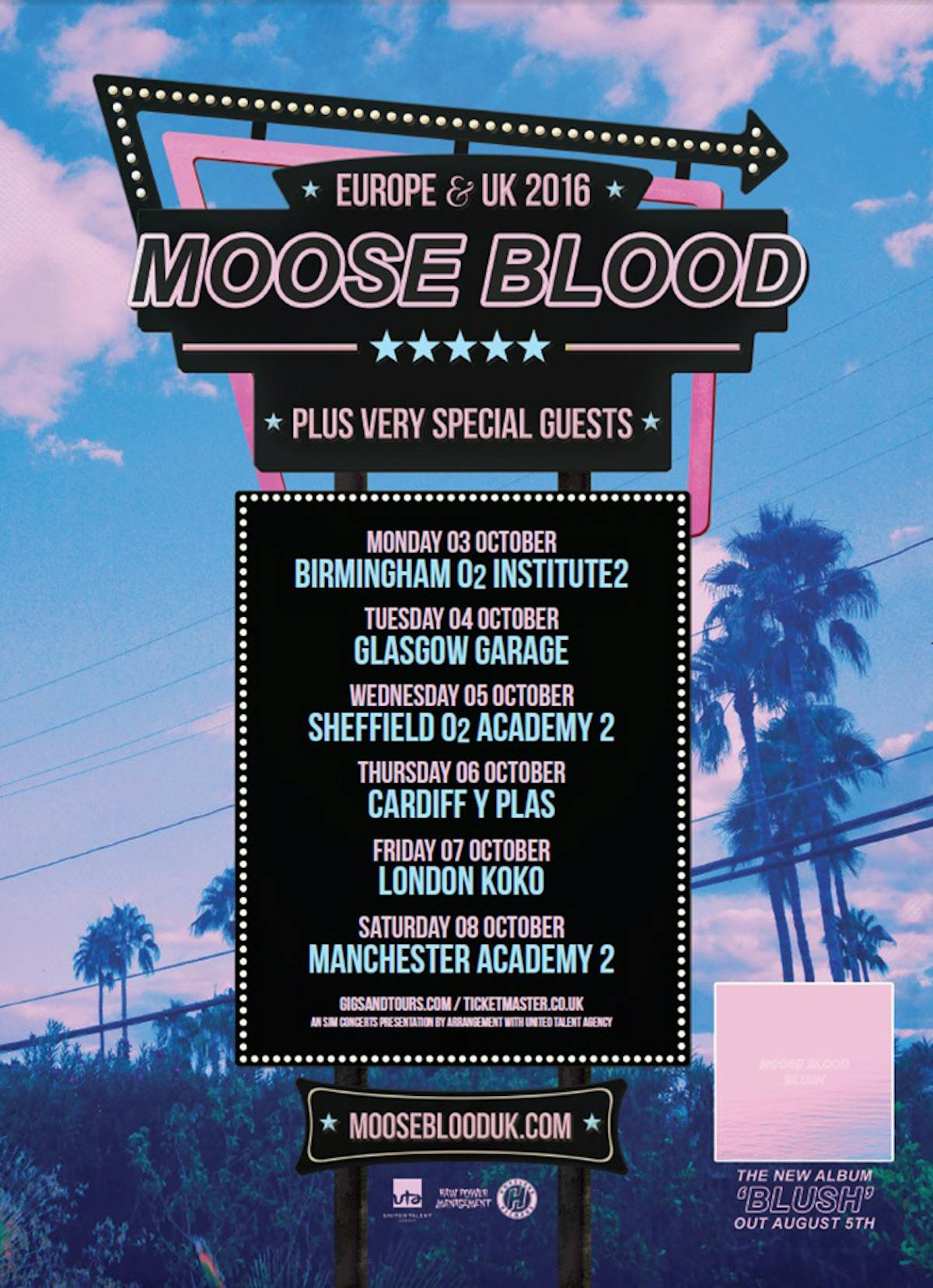 moose blood uk tour