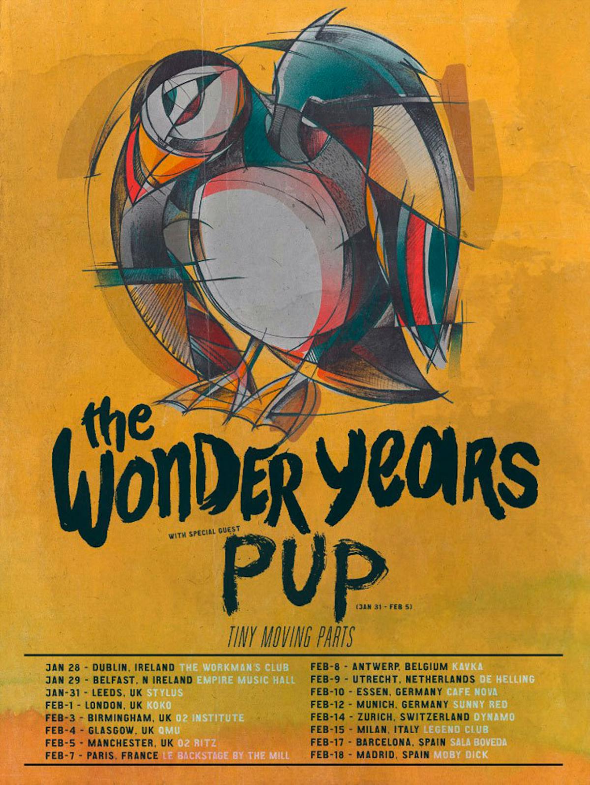 wonder years tour uk