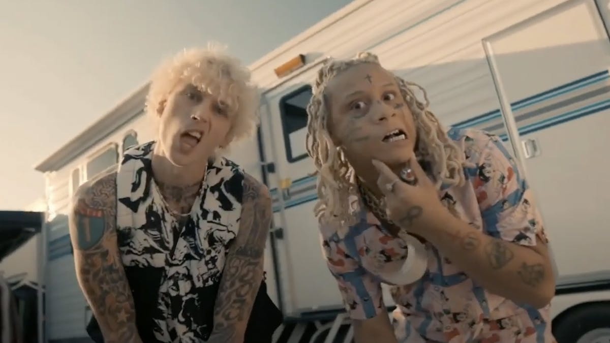 Machine Gun Kelly guests on two songs from Trippie Redd's new rock