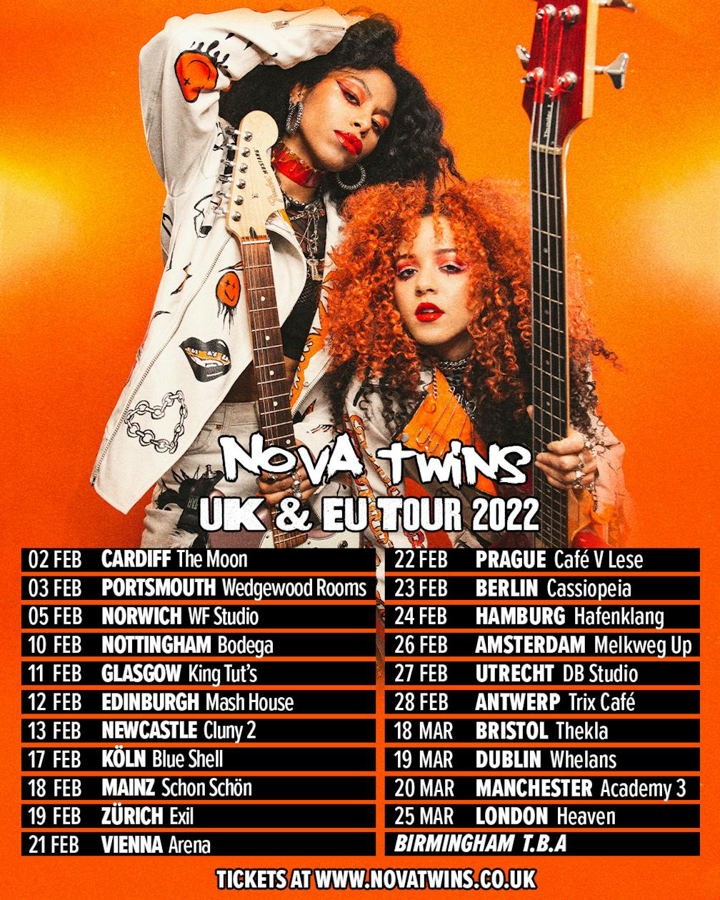 nova twins tour dates
