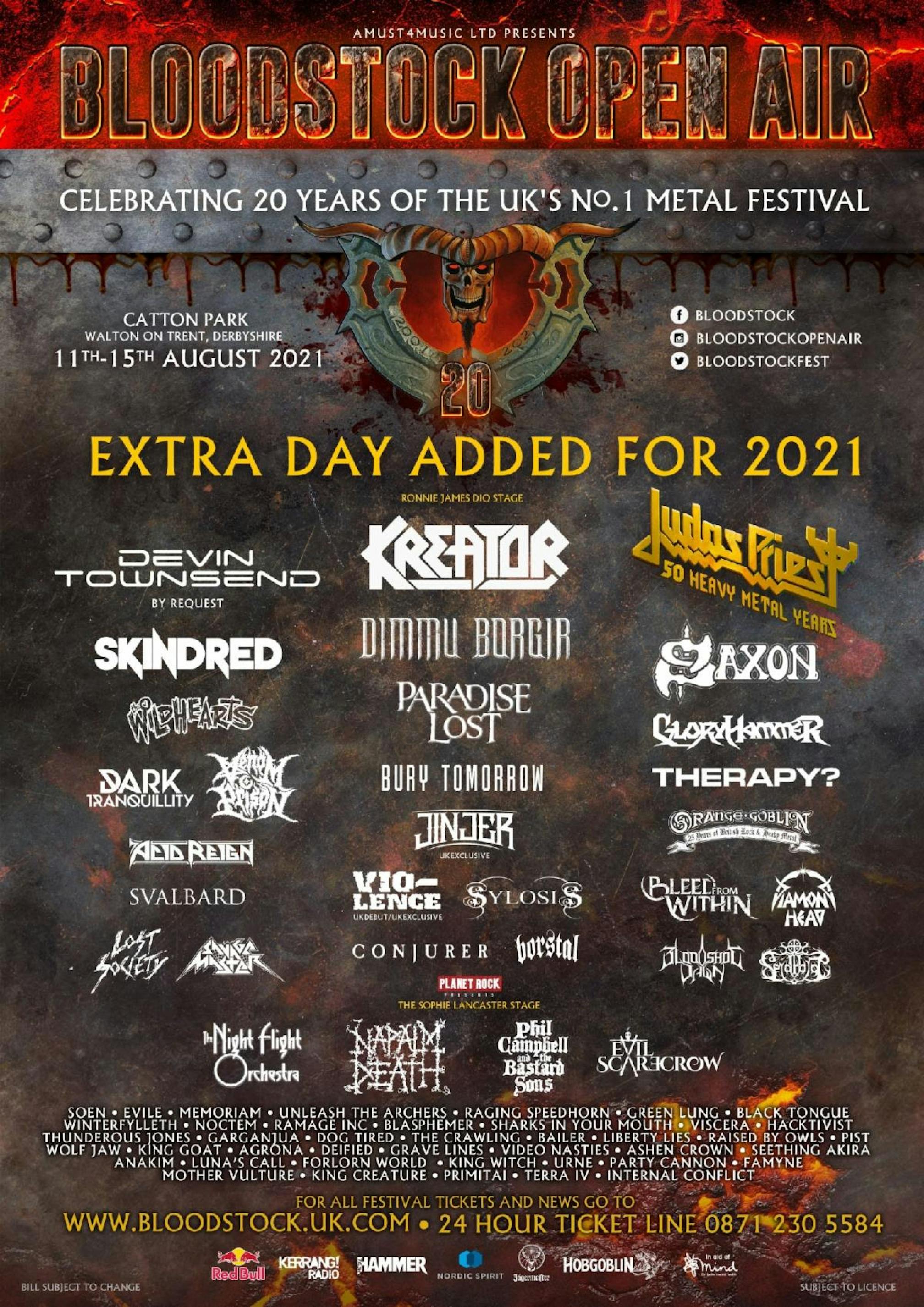 Bloodstock add 19 more bands to 2021 festival line-up — Kerrang!