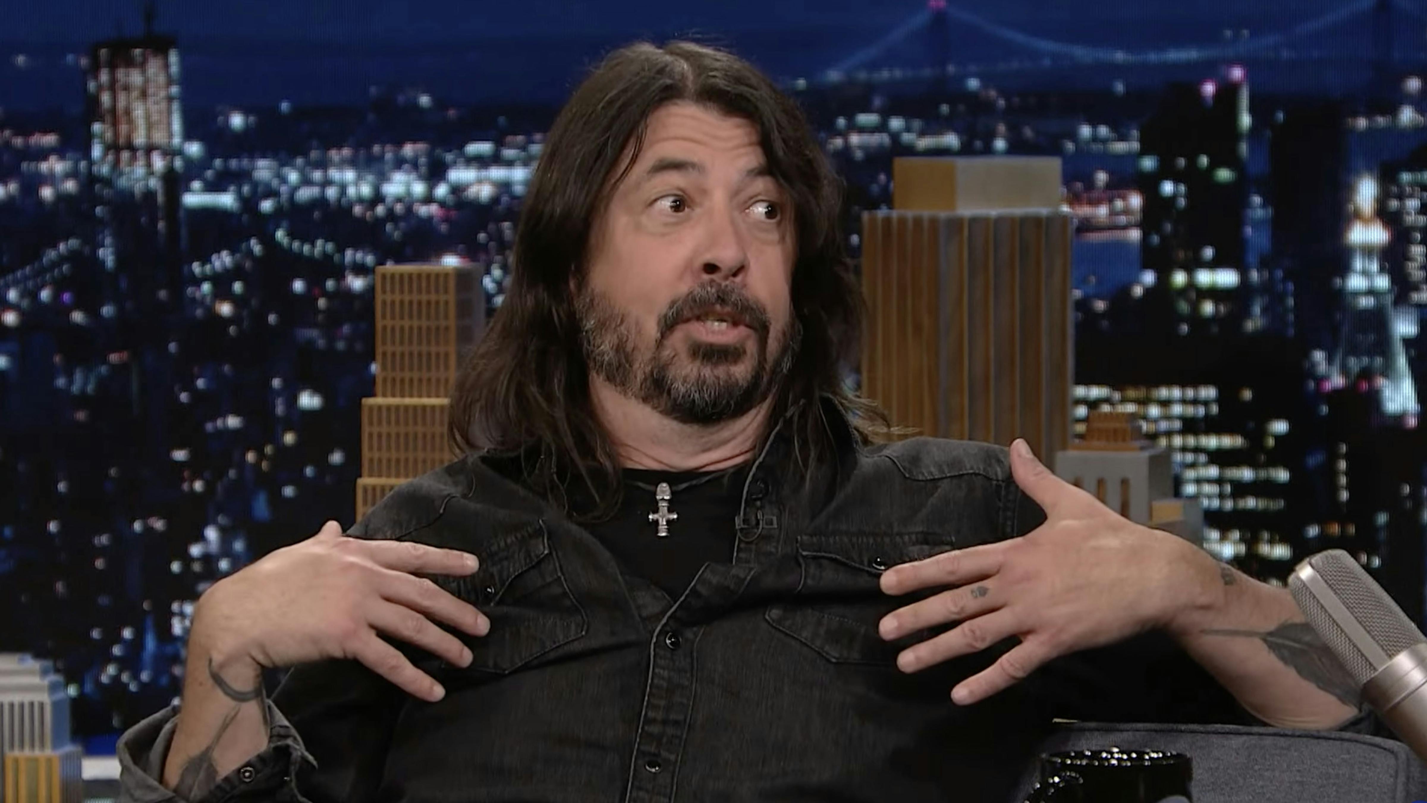 Dave Grohl co-hosts Tonight Show, says he caught his mum drinking beers