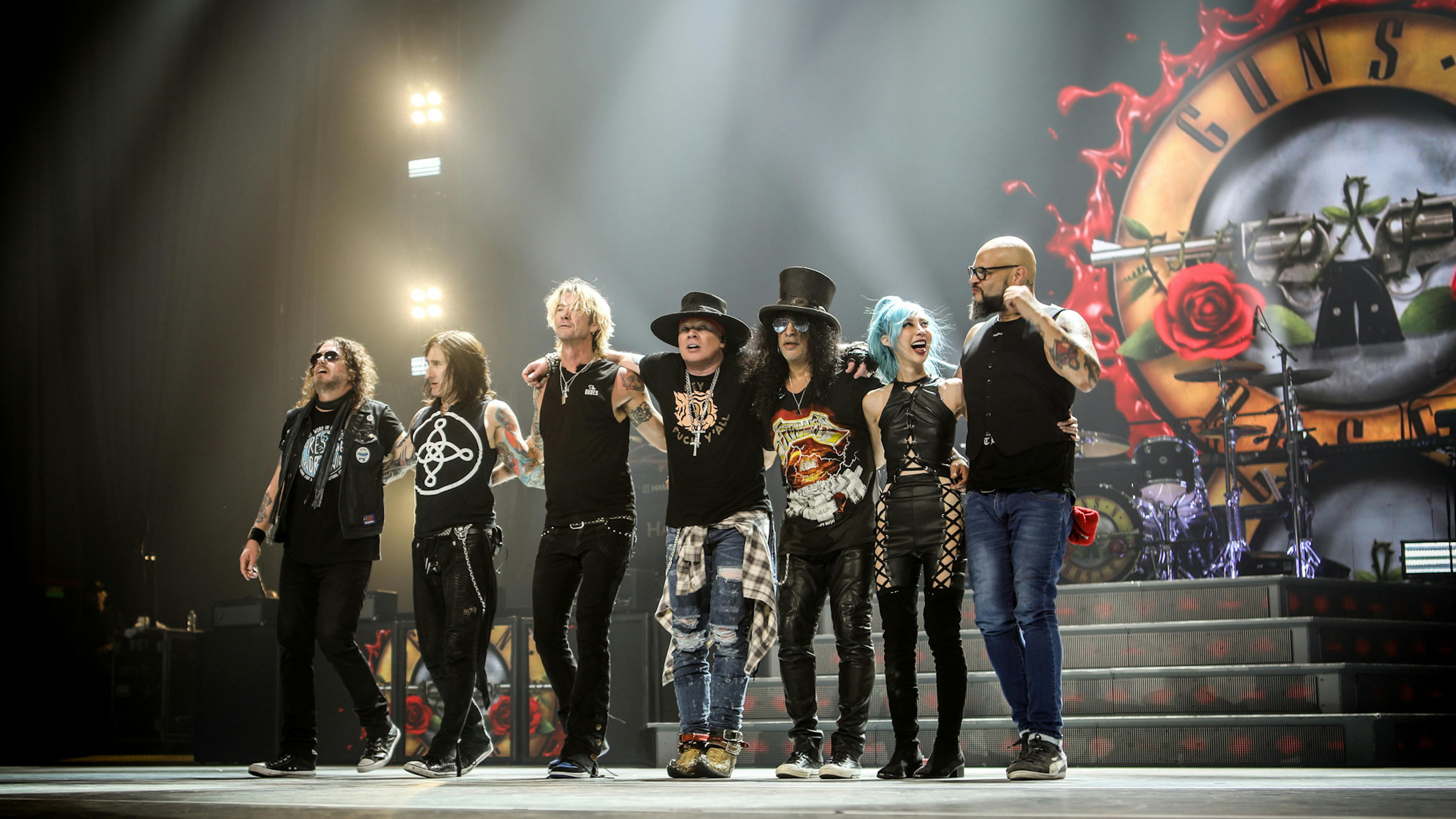 This is Guns N' Roses' setlist from the first night of their U.S. tour — Kerrang!