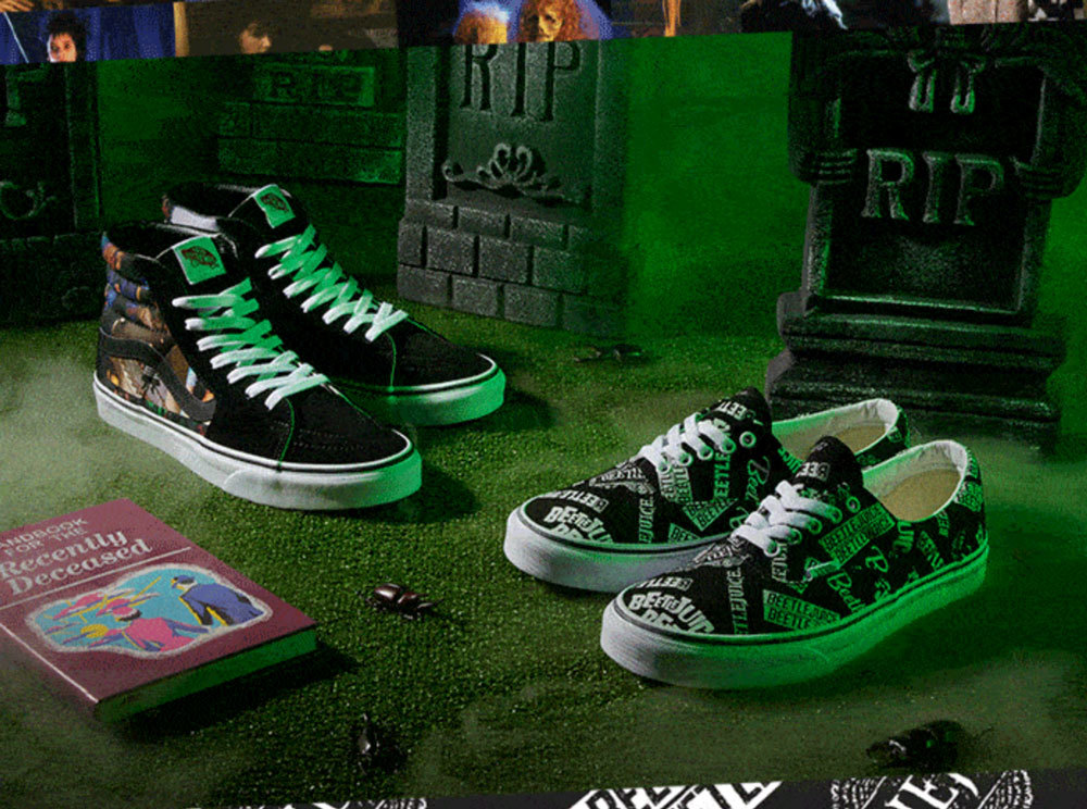 beetlejuice vans shoes