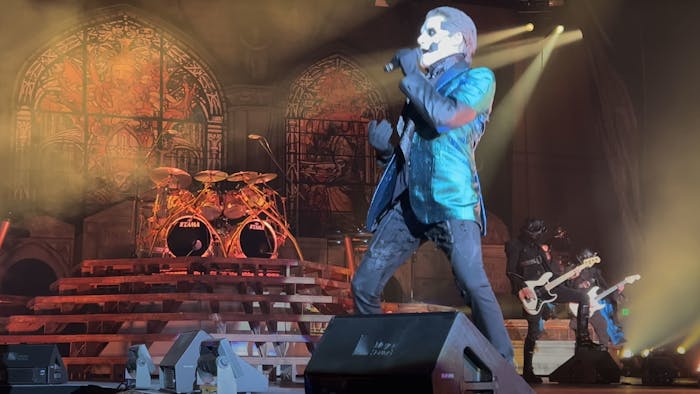 Ghost debut new single, new masks and new Strats during the first show of  their co-headline US tour with Volbeat