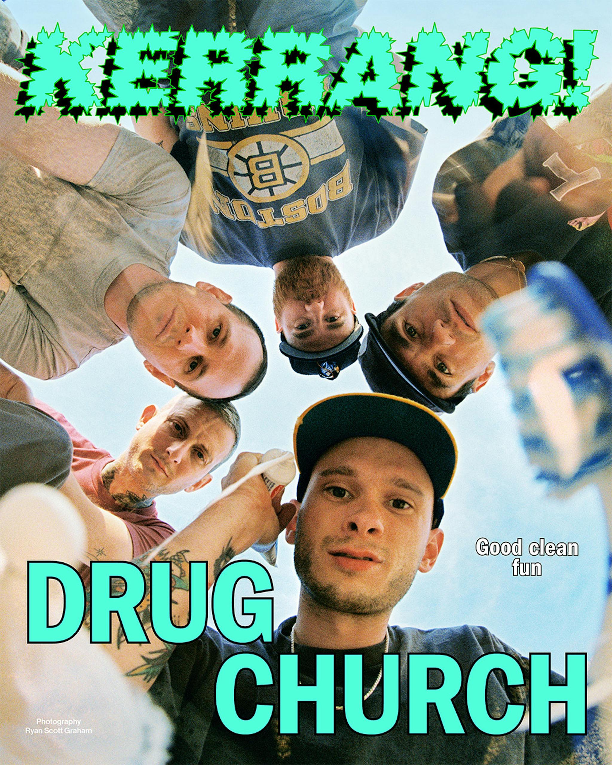 Kerrang cover with Drug Church