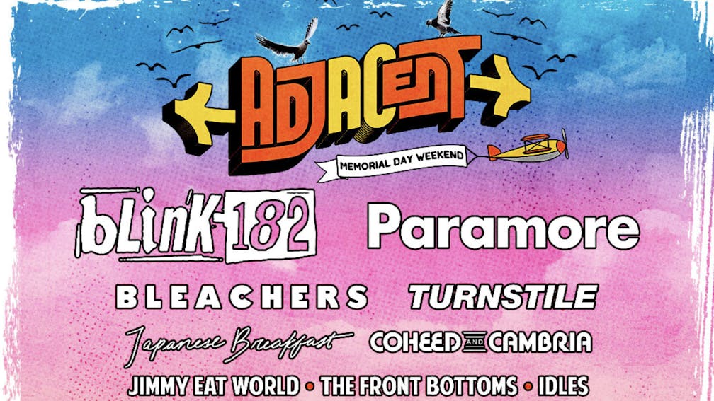 blink-182, Paramore Set to Headline First-Ever Adjacent Festival in New  Jersey - The Rock Revival