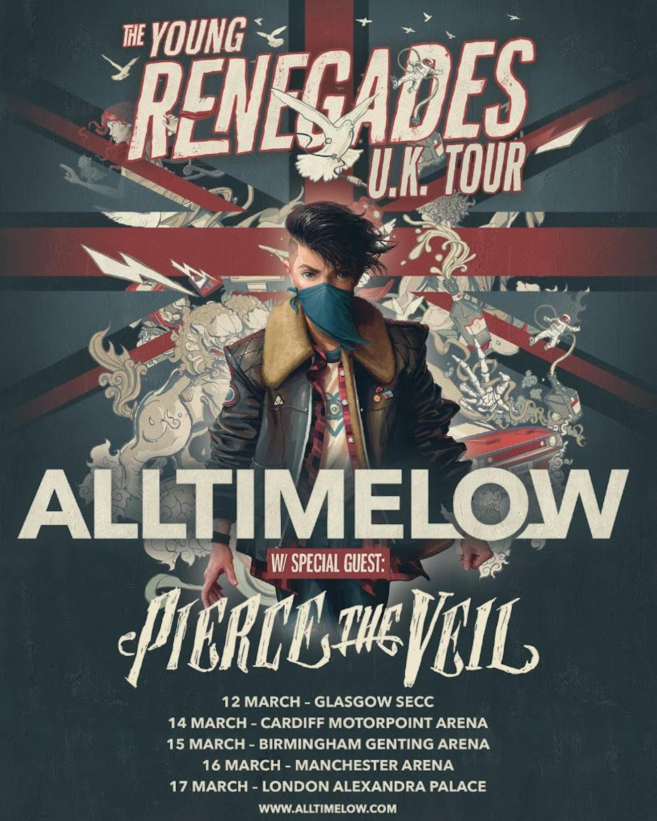 all time low tour 2015