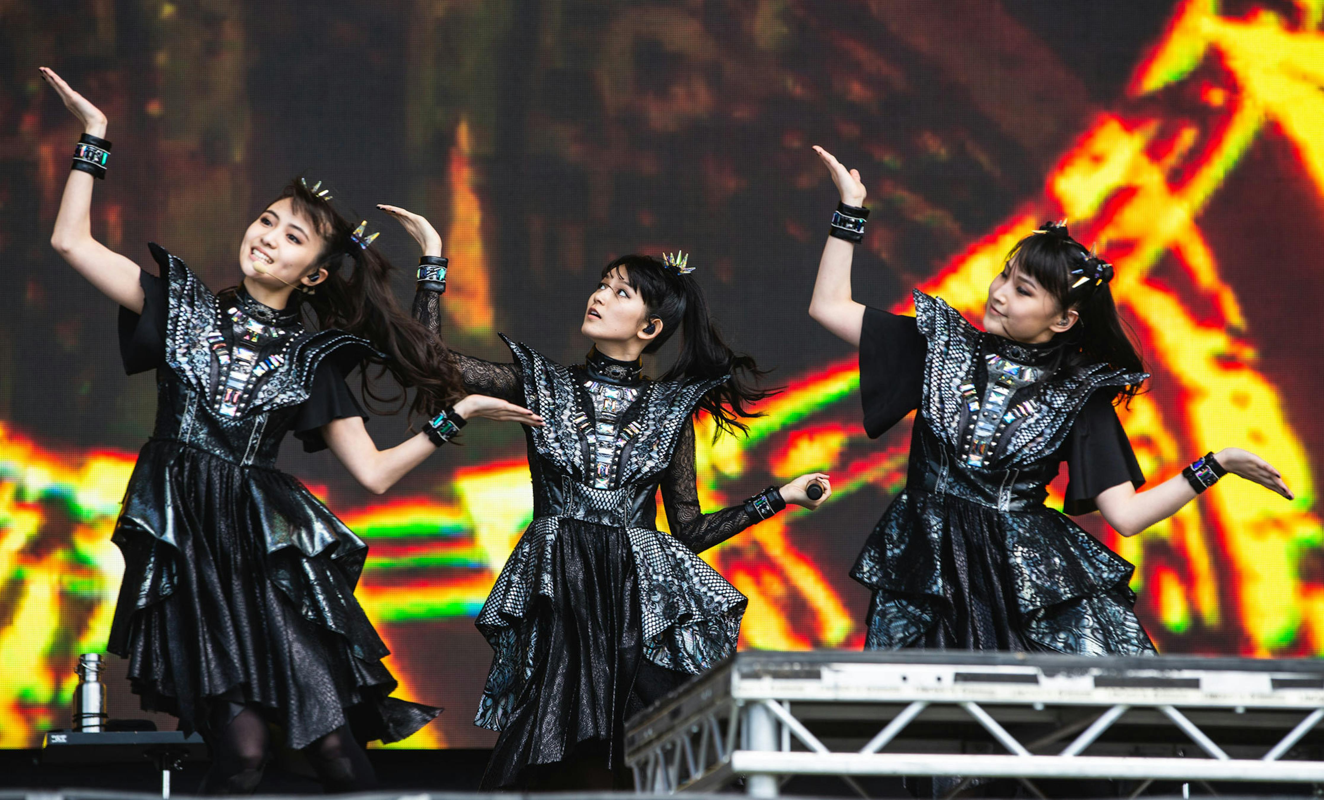 In Pictures BABYMETAL At Glastonbury Festival 2019 — Kerrang!