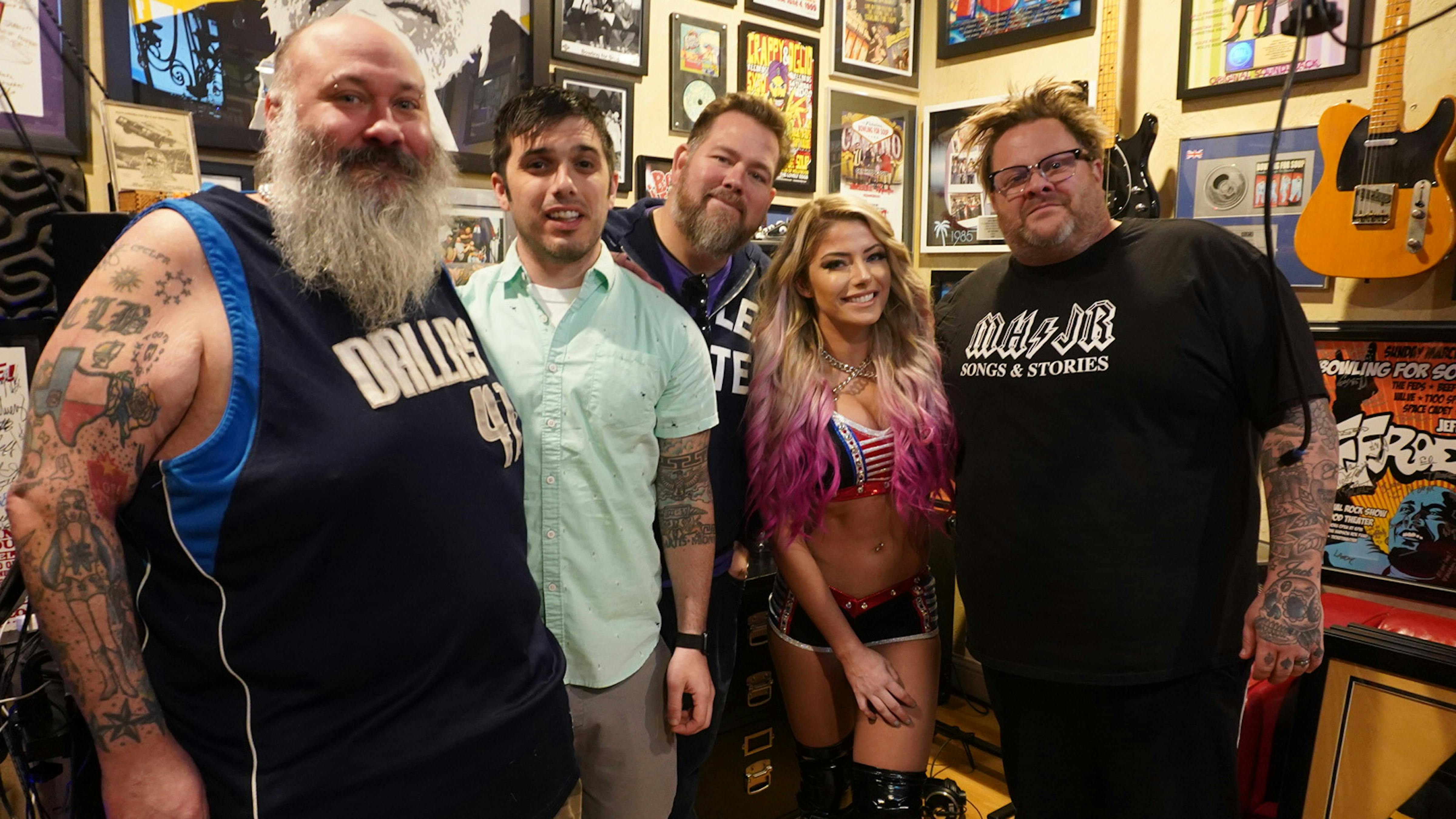 alexa bliss bowling for soup shirt