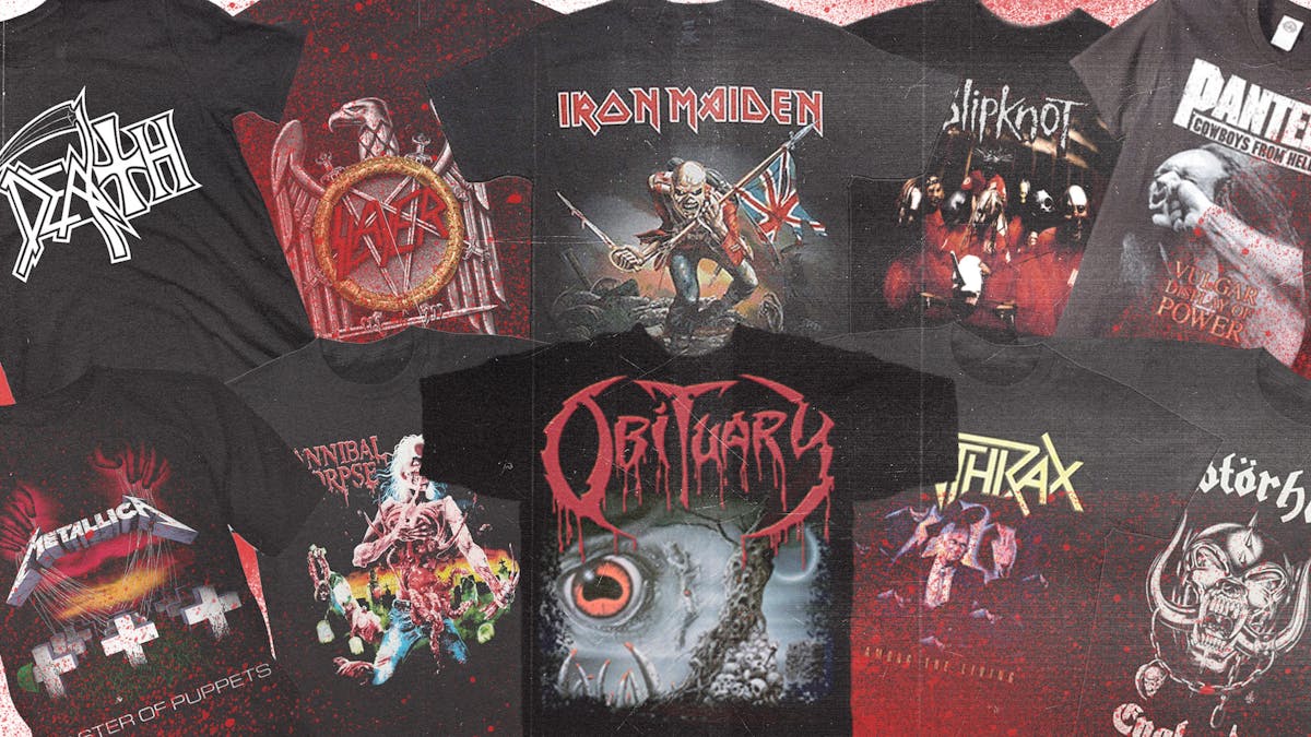 The 13 Best Heavy Metal T Shirts Of All Time Ranked Kerrang