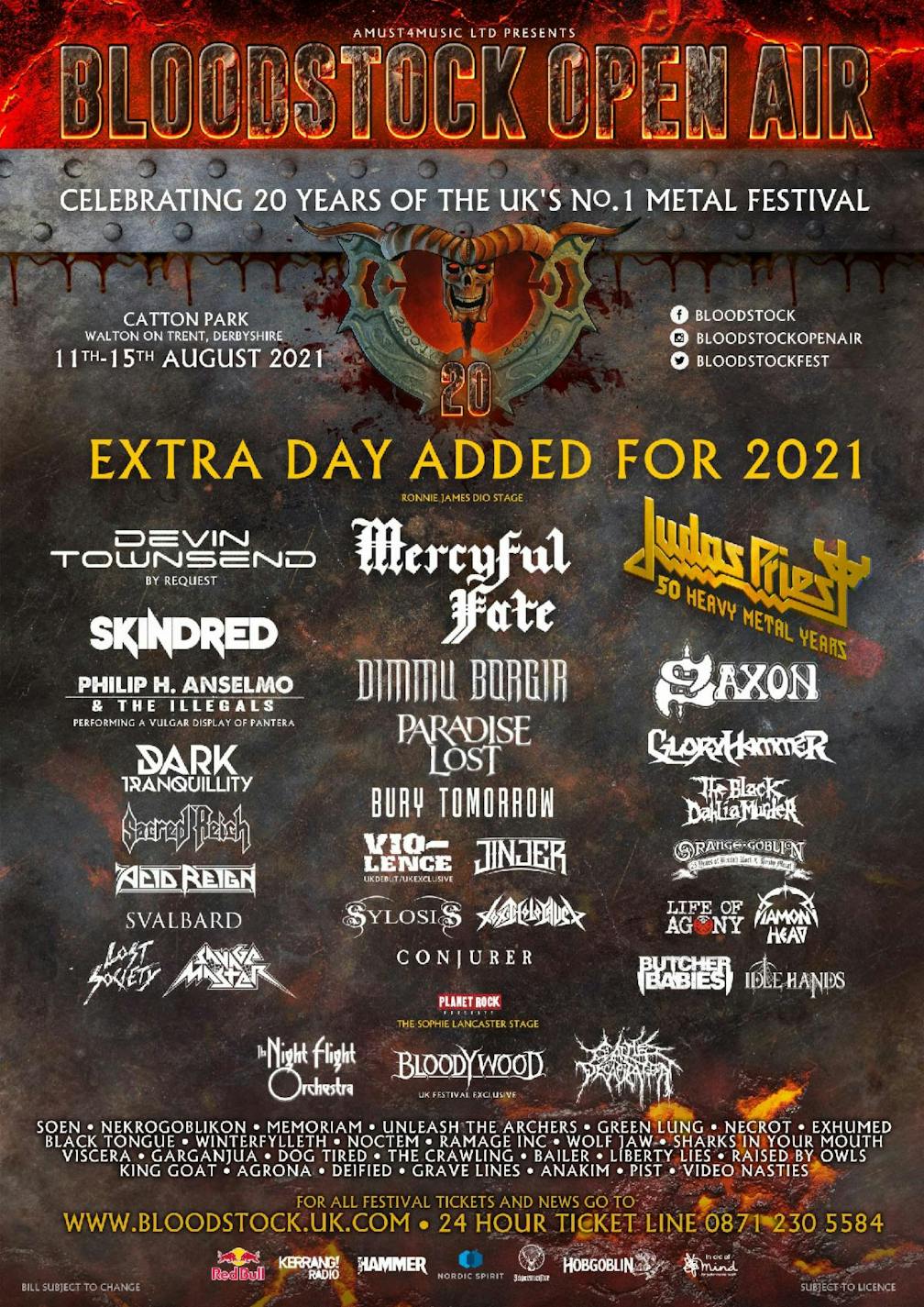 Bloodstock Add 10 More Bands To 2021 Line-Up — Kerrang!