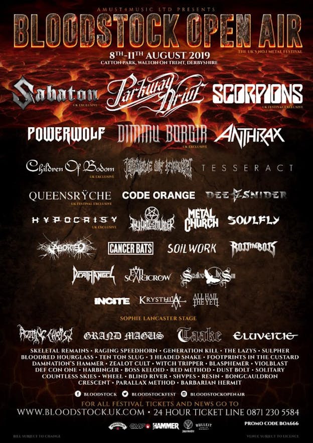 Bloodstock Announces 6 More Bands — Kerrang!