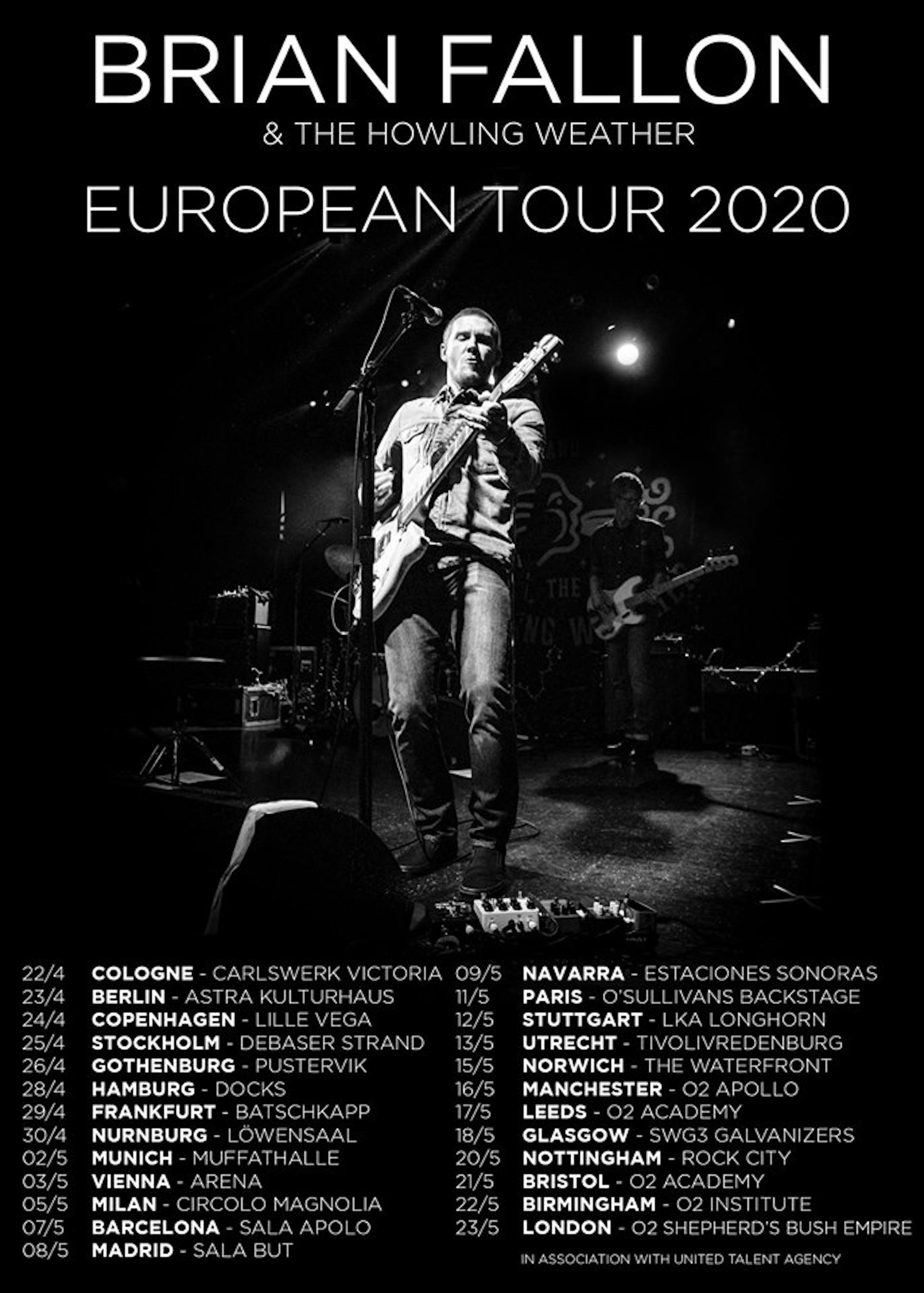 Brian Fallon Announces New Album And 2020 Tour — Kerrang