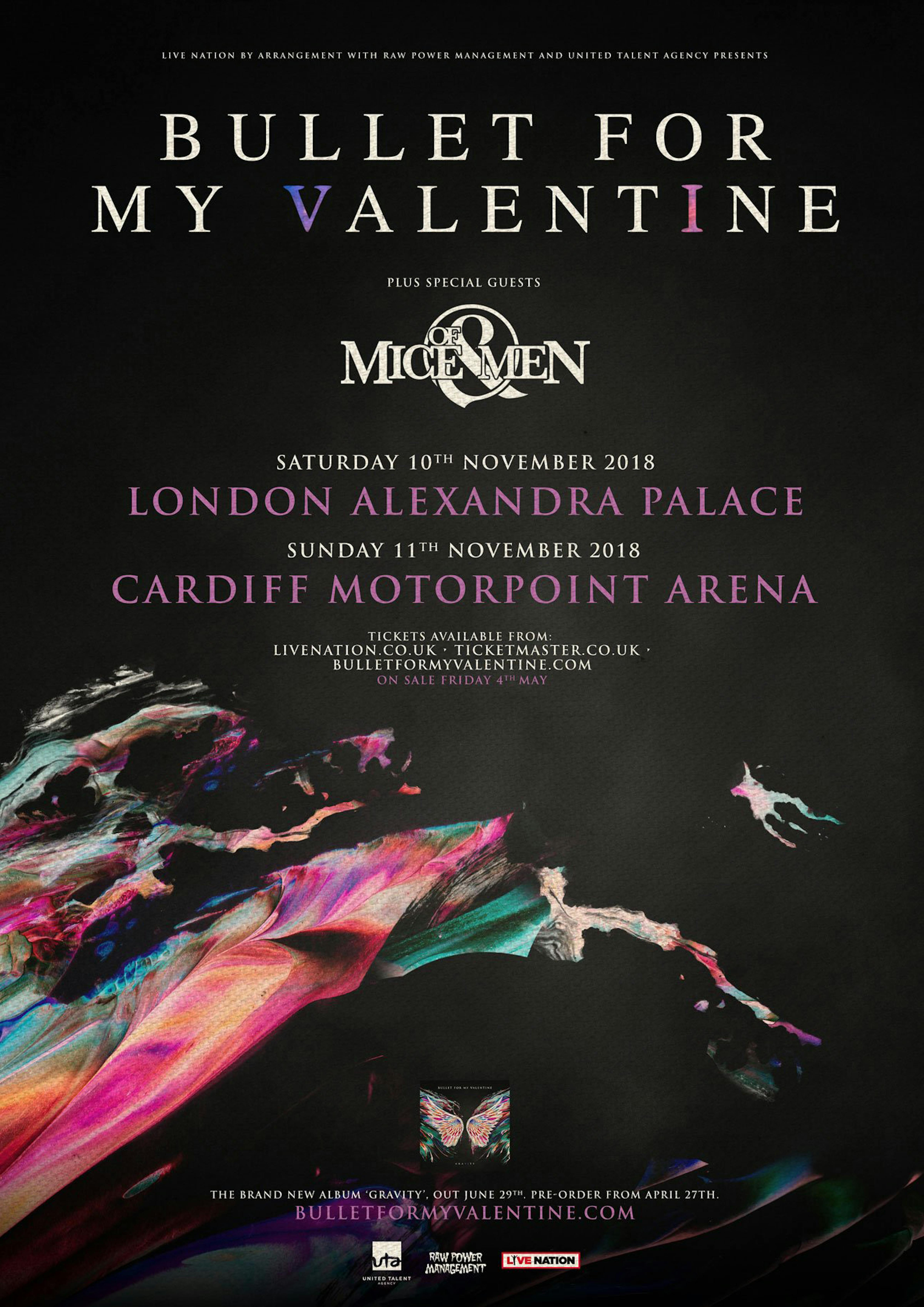 bullet for my valentine tour newcastle