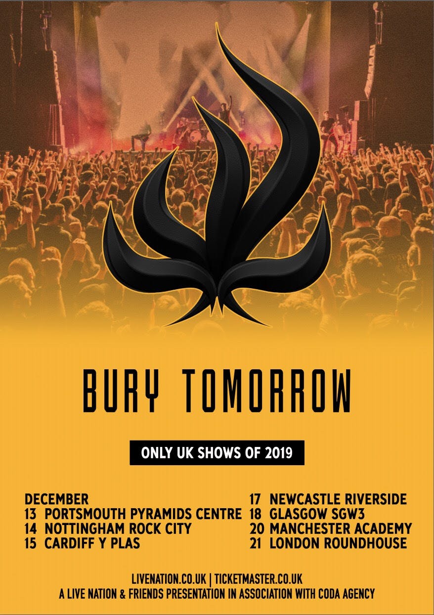 Bury Tomorrow Announce UK Tour — Kerrang!