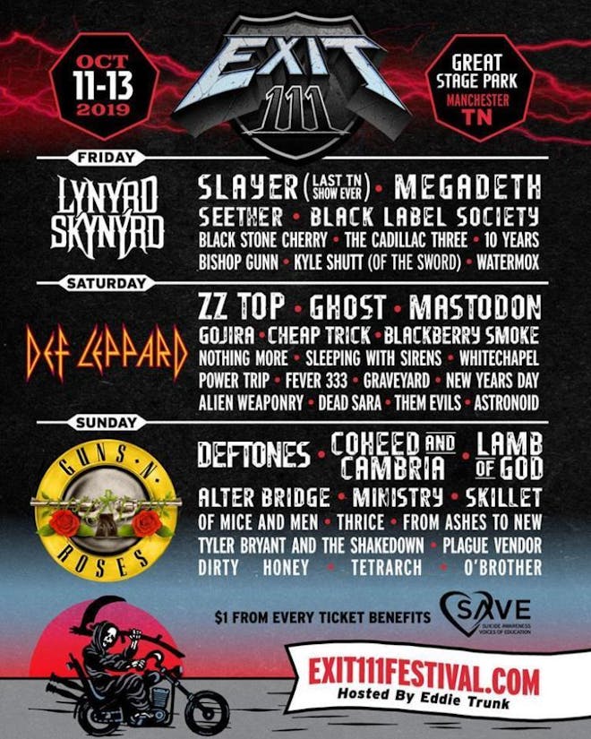 Win Two Free ThreeDay Passes To The Biggest Rock Festival In Tennessee