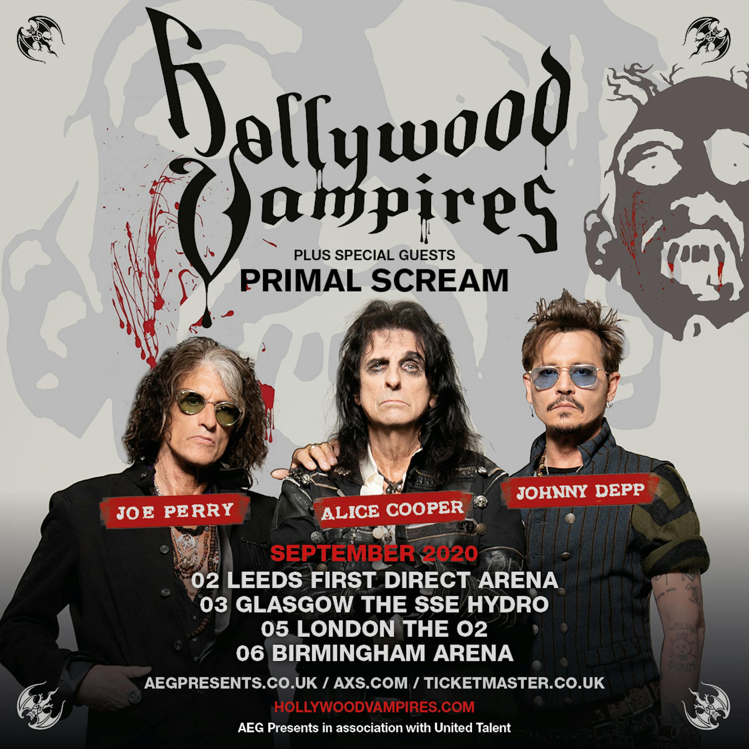 the hollywood vampires tour uk