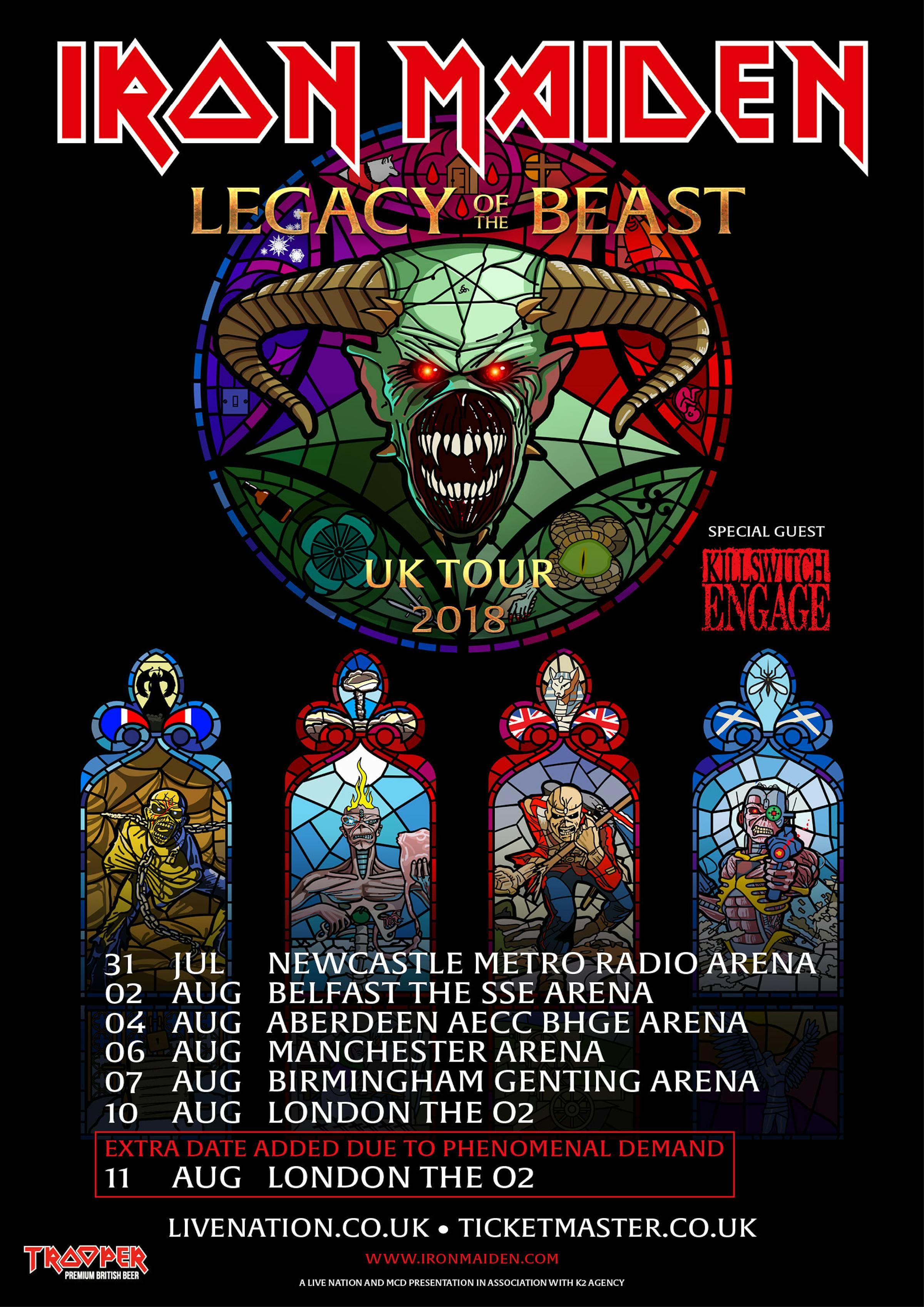 10 Things We Learned From Iron Maiden's Legacy Of The Beast Tour — Kerrang!