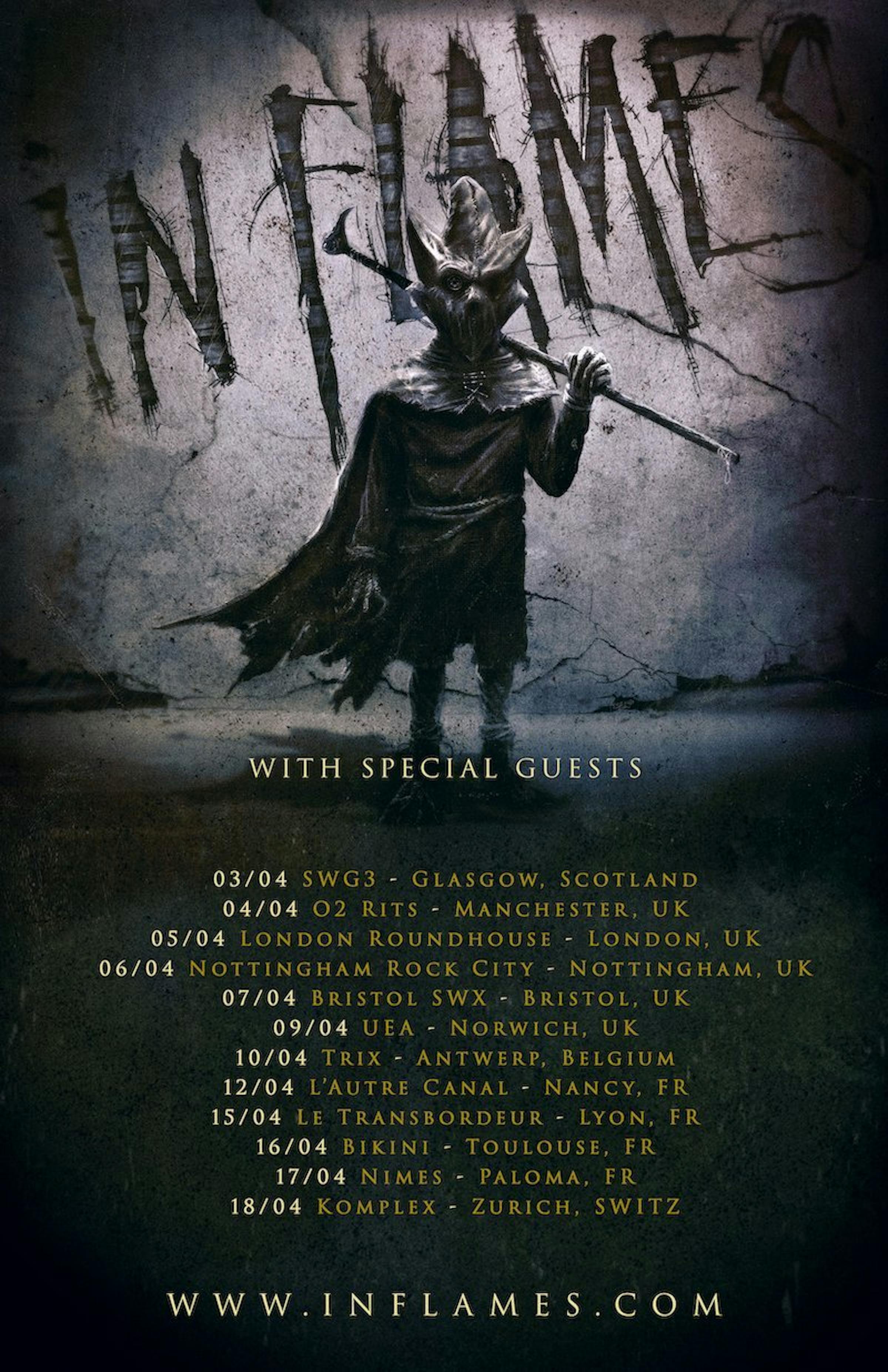 In Flames Have Announced A UK And European Tour — Kerrang!