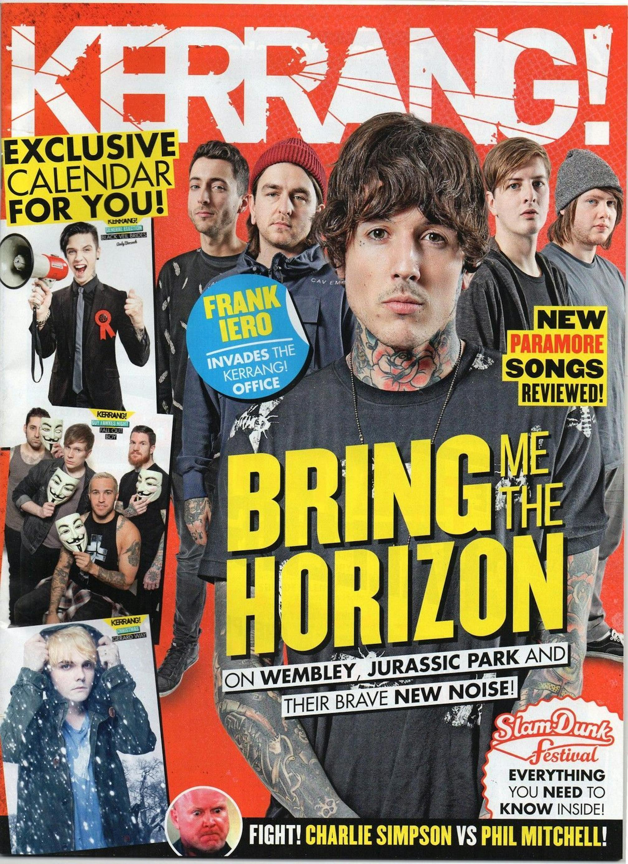 Gallery Bring Me The Horizon Through The Ages And Pages Of Kerrang