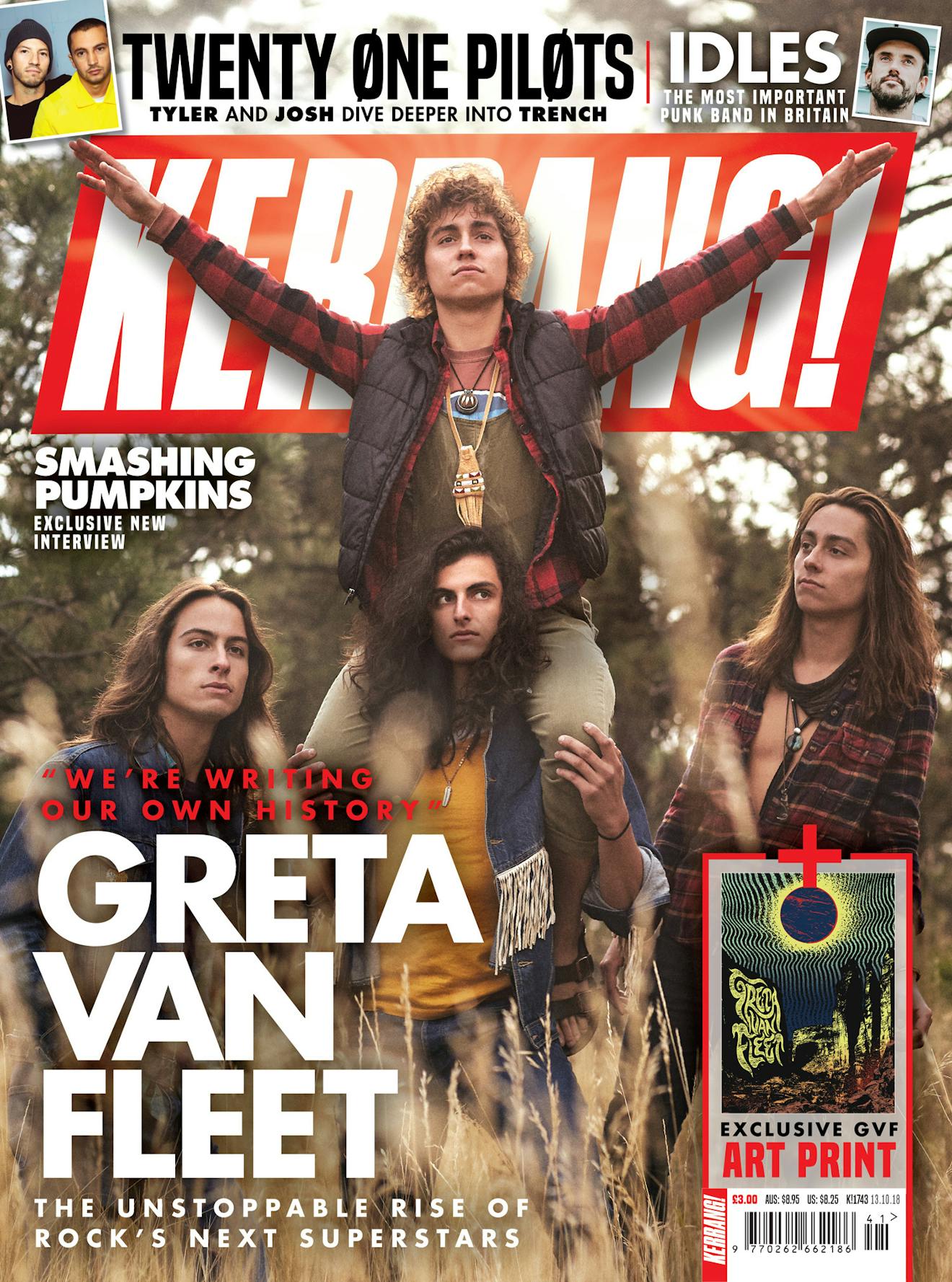 K!1743 Greta Van Fleet The Unstoppable Rise Of Rock's Next