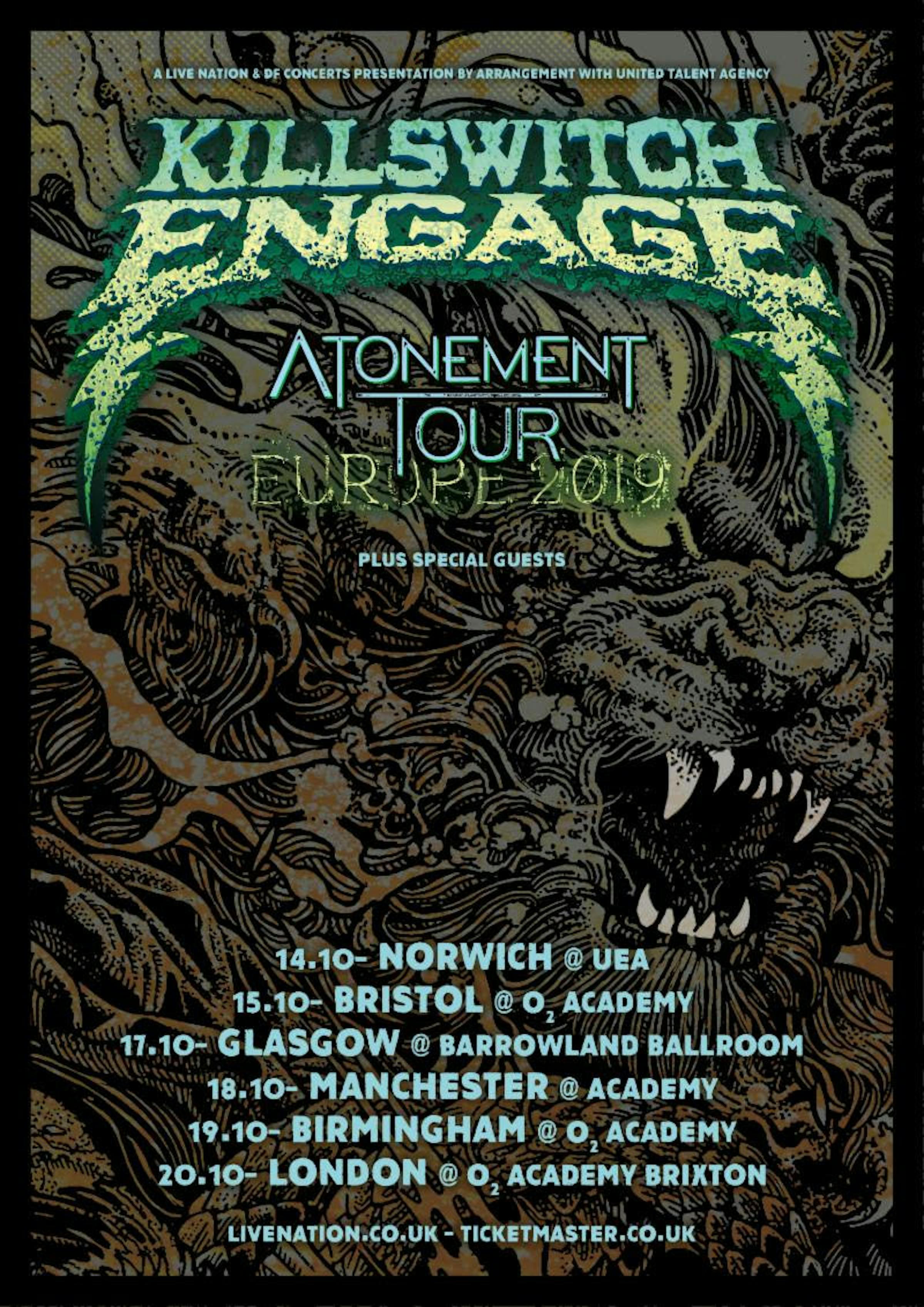 Killswitch Engage Announce New Album Atonement And Headline Tour — Kerrang!