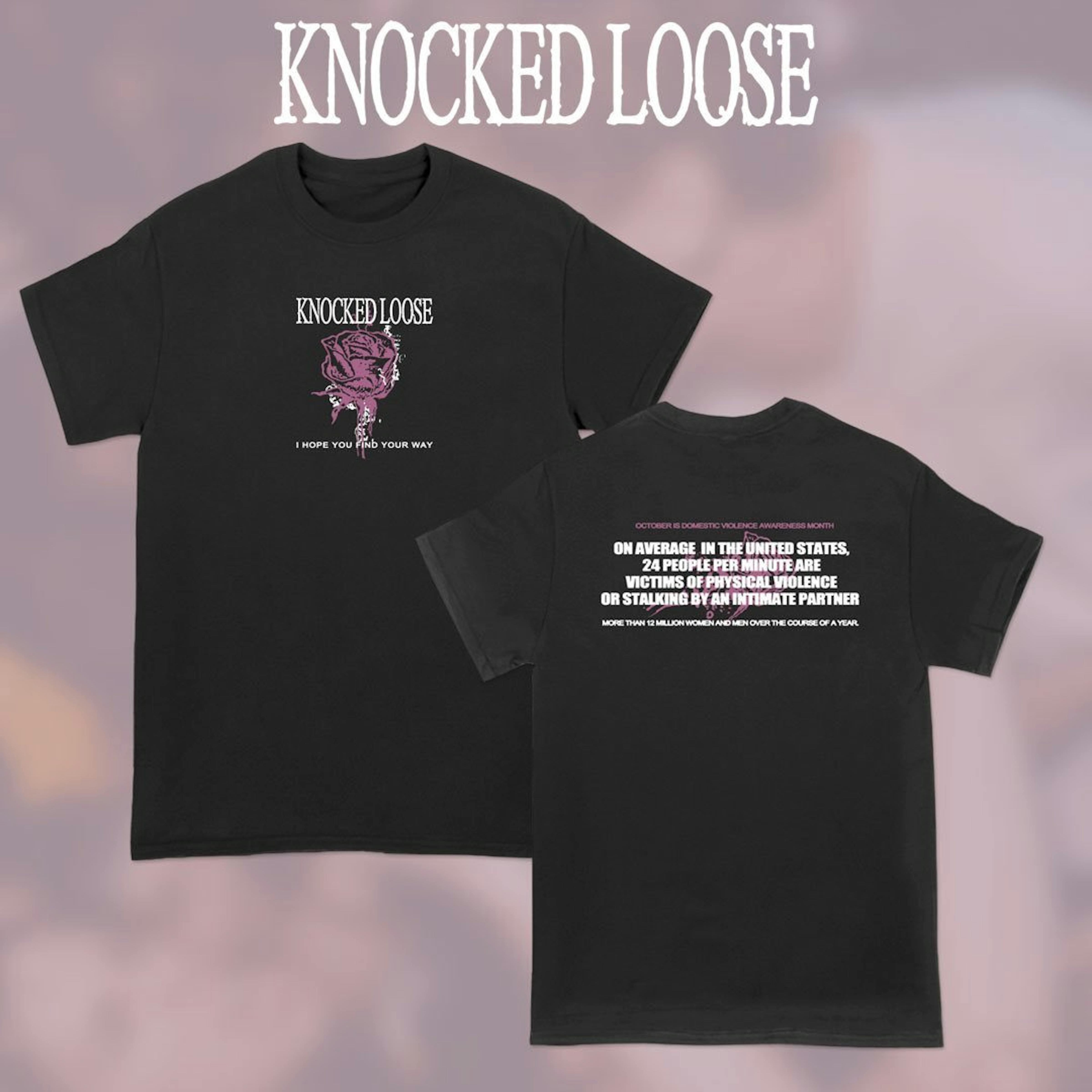 Loose. Knocked Loose мерч. Knocked Loose футболка. Knocked Loose концепт. Knocked Loose laugh tracks.