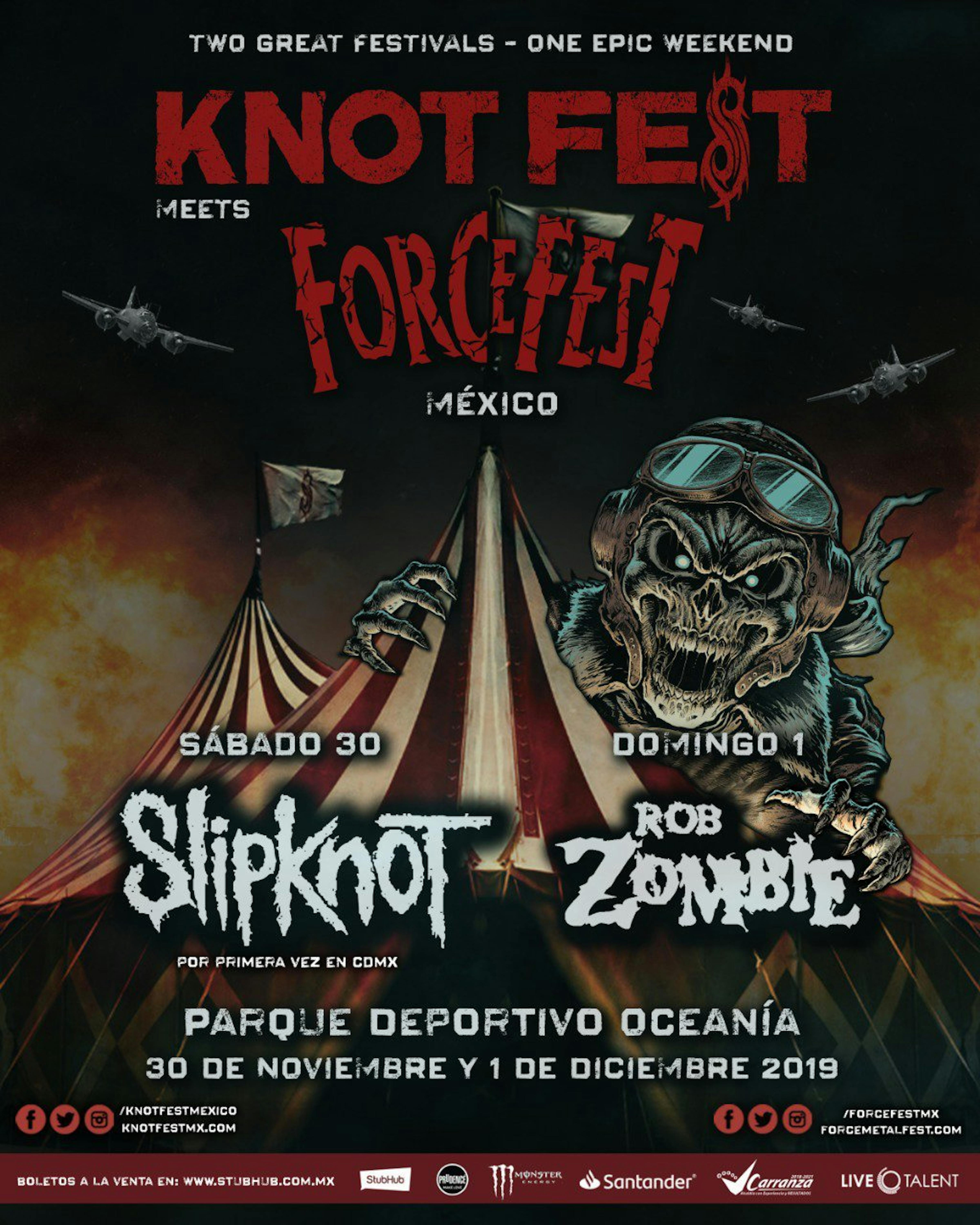 Slipknot Announce Knotfest Mexico And Colombia — Kerrang!