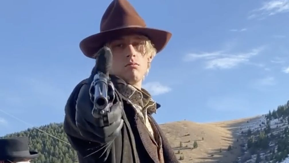 Mgk Gets His Cowboy On In Video Teaser From New Western Movie The Last Son Of Isaac Lemay Kerrang