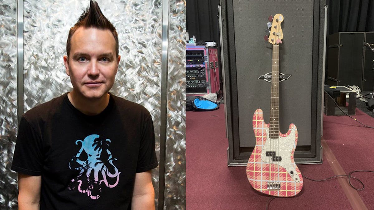 blink-182's Mark Hoppus Is Auctioning Off One Of His Bass ...