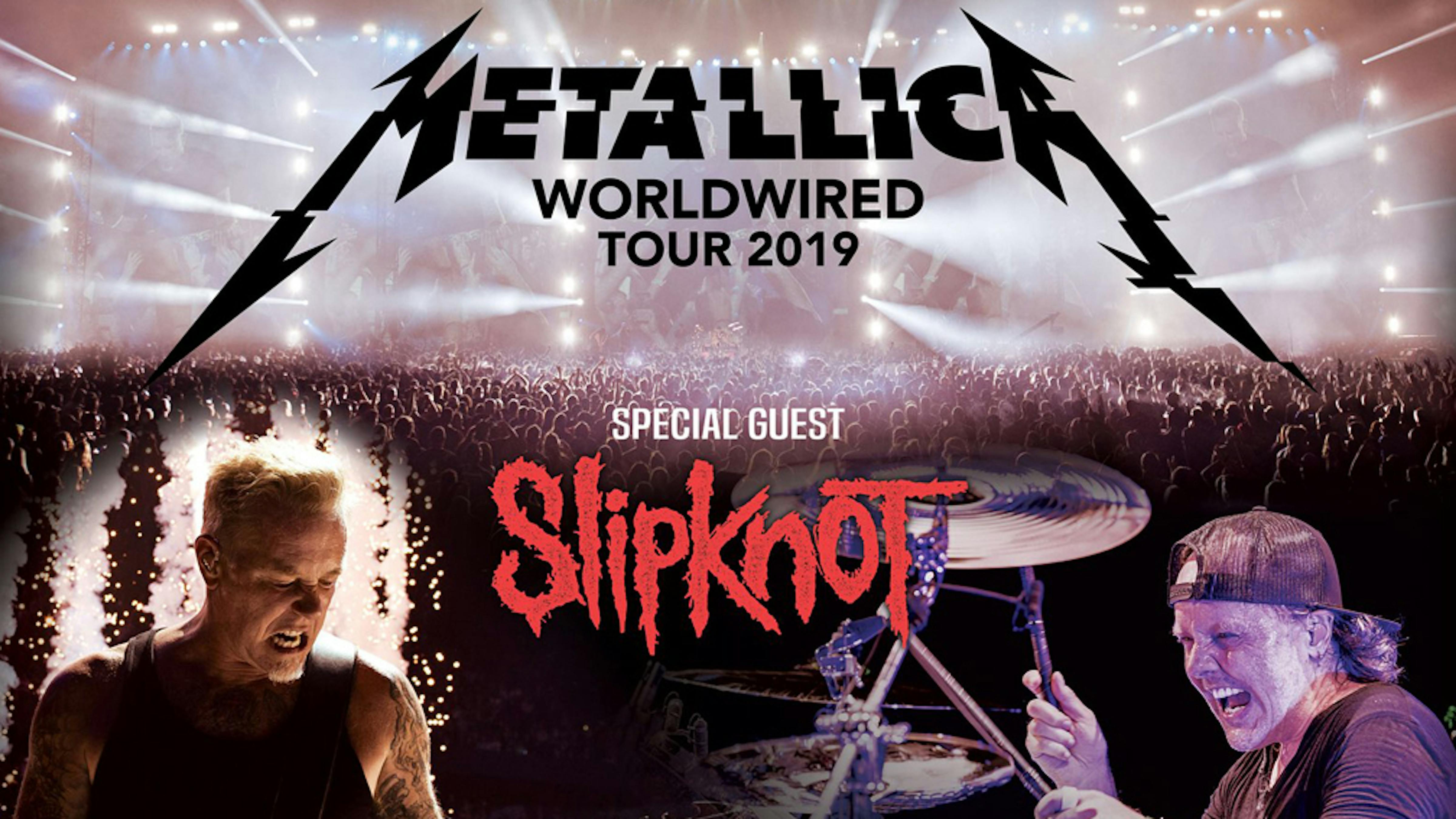 slipknot metallica tour