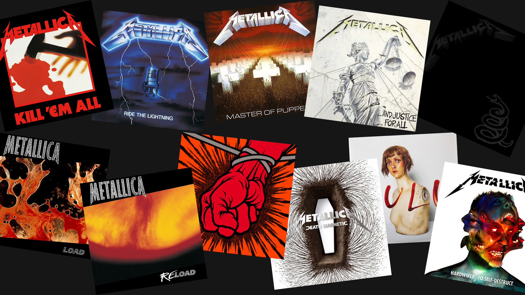 metallica discography in order
