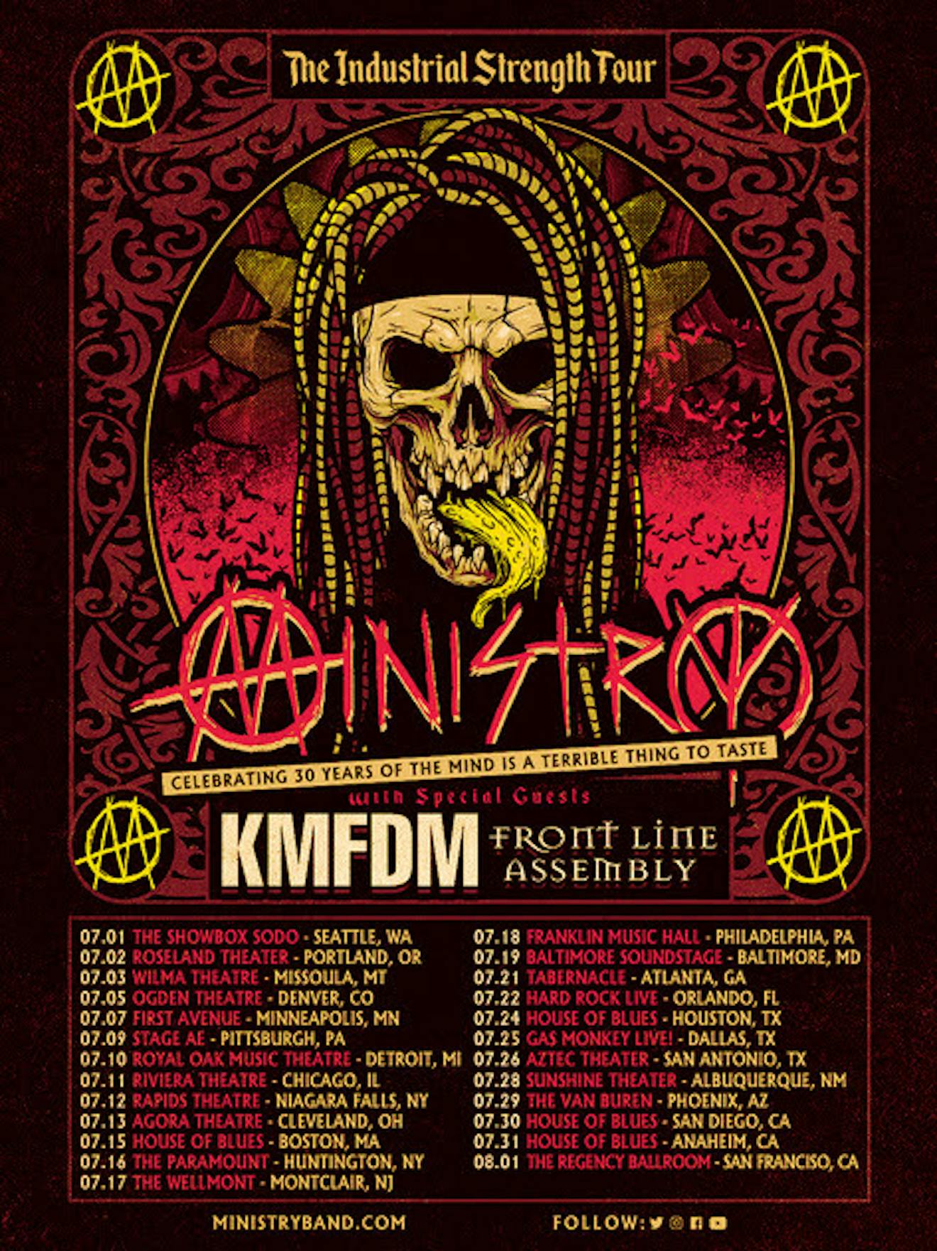 kmfdm tour schedule