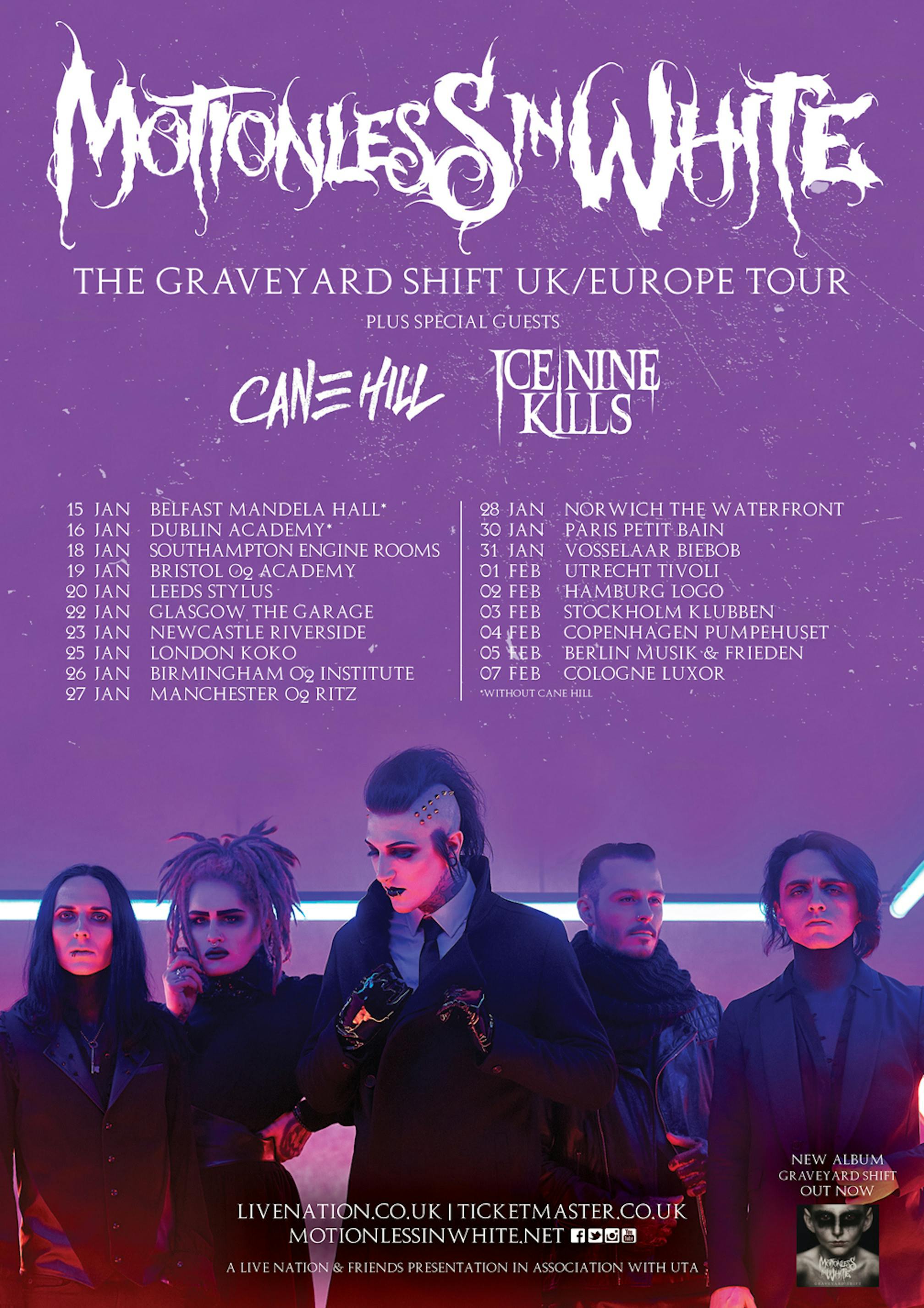 Motionless In White Have Announced Their UK Tour Support — Kerrang!