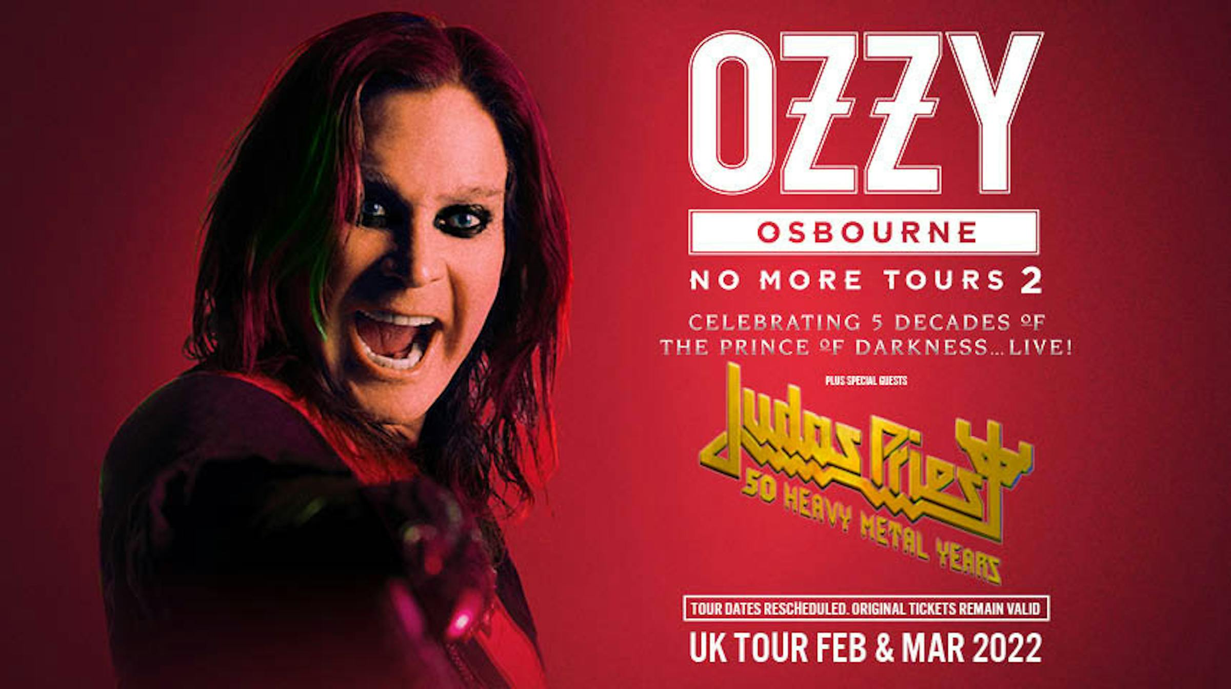 Ozzy Osbourne Announces UK/European No More Tours II For 2022 — Kerrang!