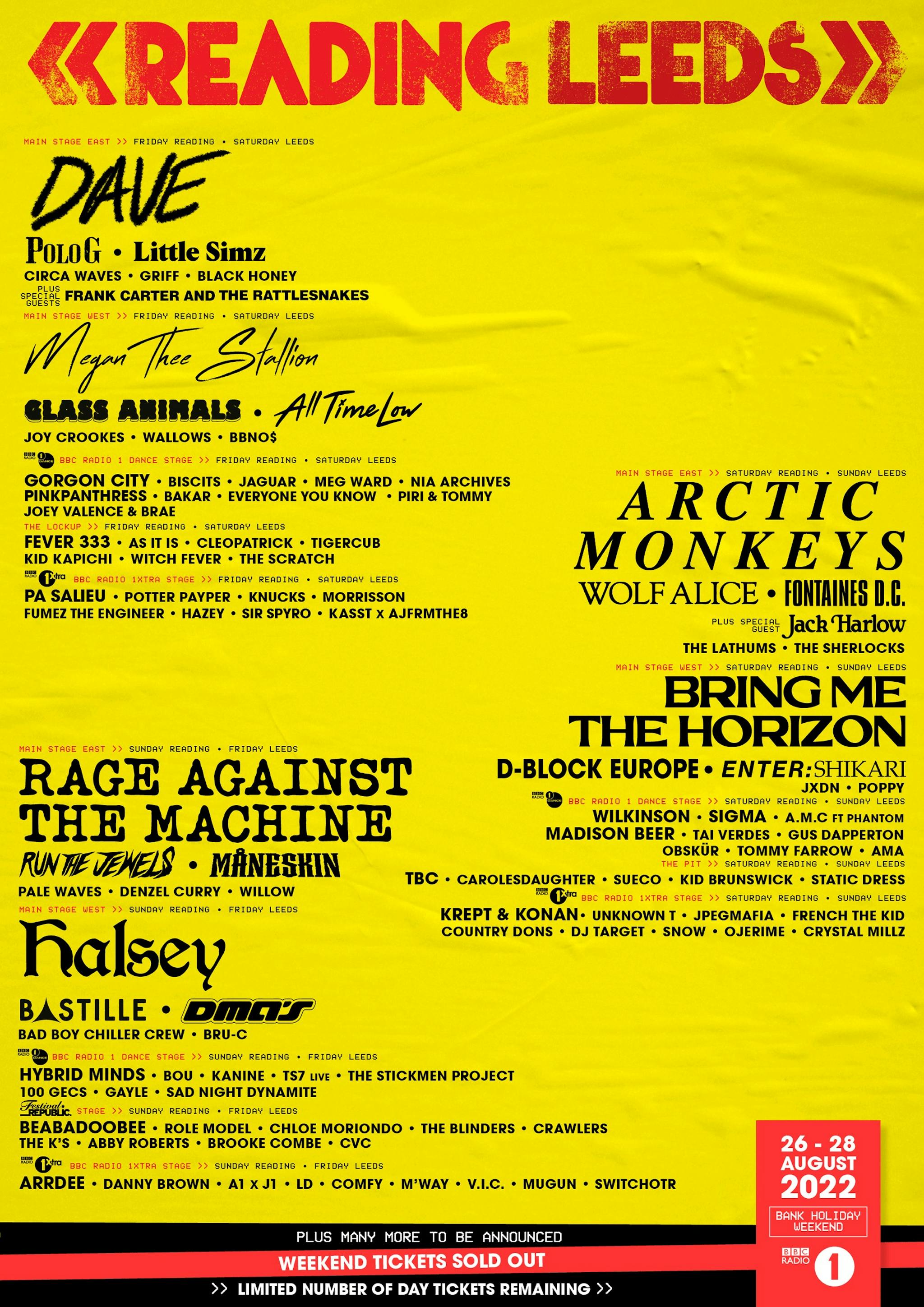 Reading Leeds 2022 updated March poster