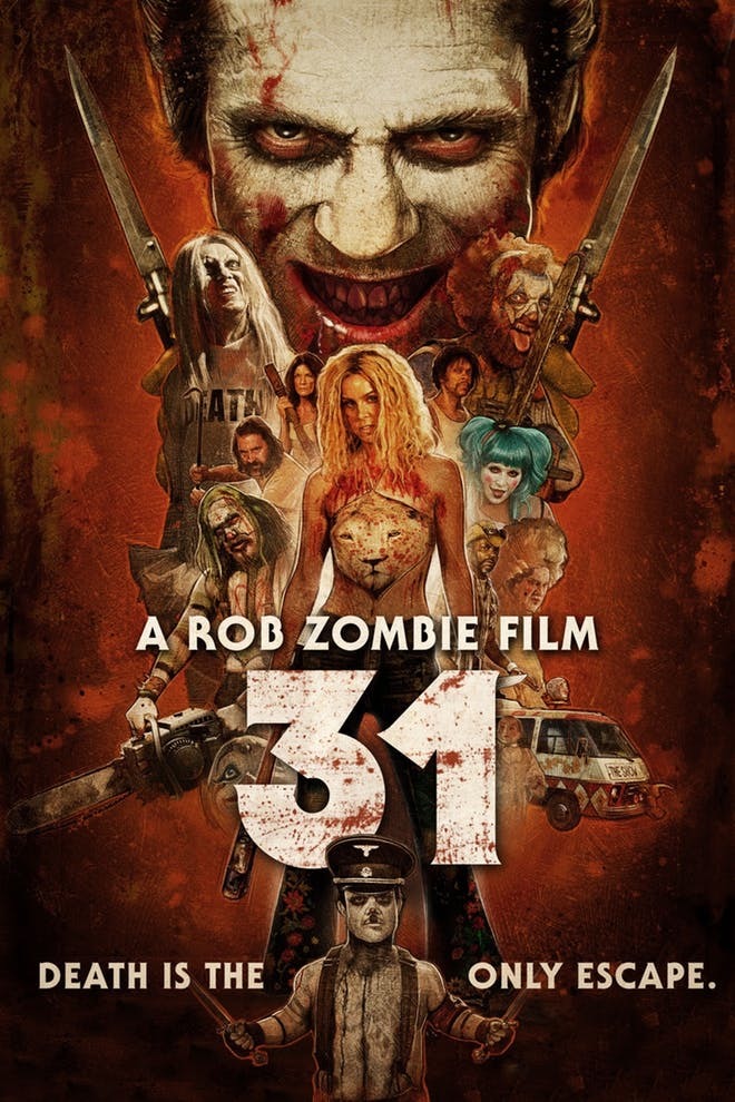 Every Rob Zombie Film Ranked From Worst To Best Kerrang   Rob Zombie 31 2016 Film Poster 