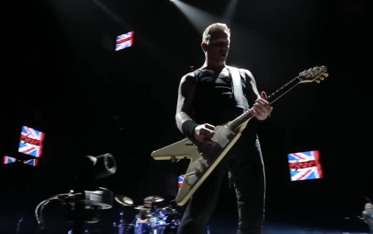 James Hetfield Loves Flying V Guitars — Kerrang!