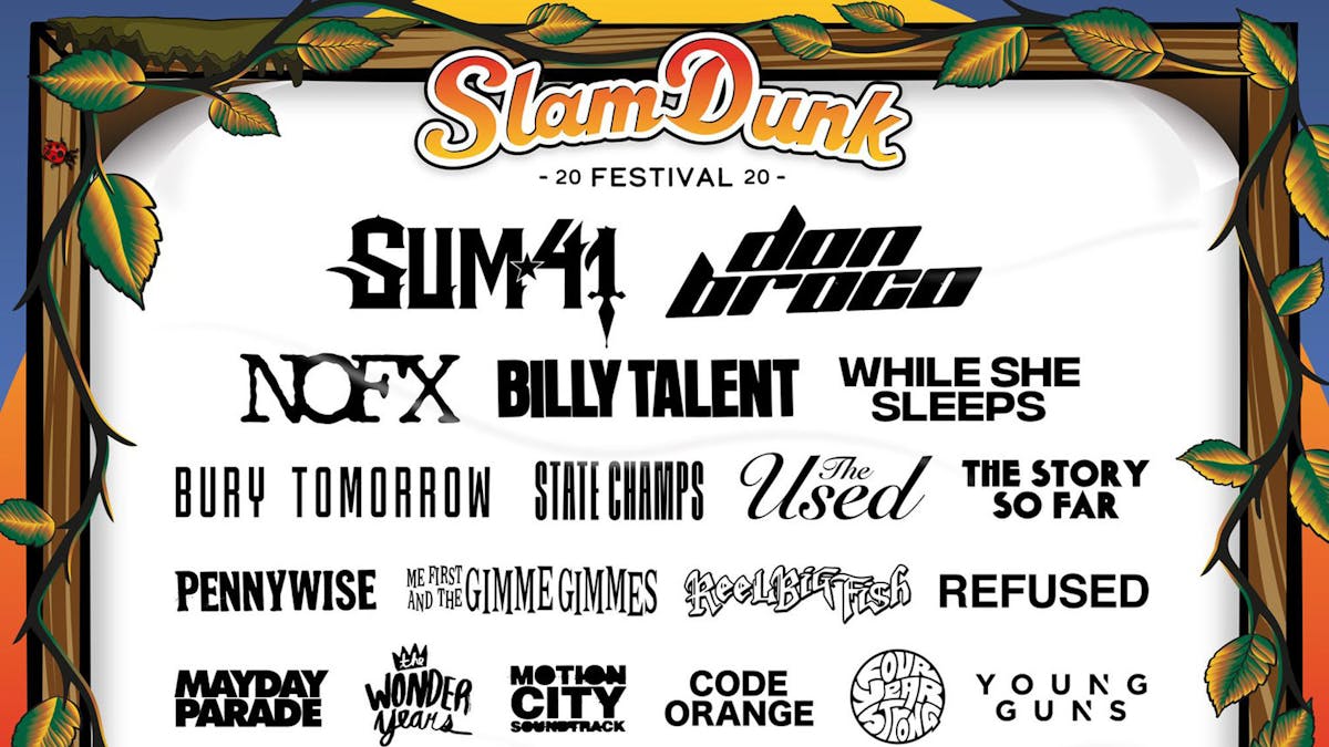 Slam Dunk Festival Complete Jagermeister Stage Line Up Kerrang