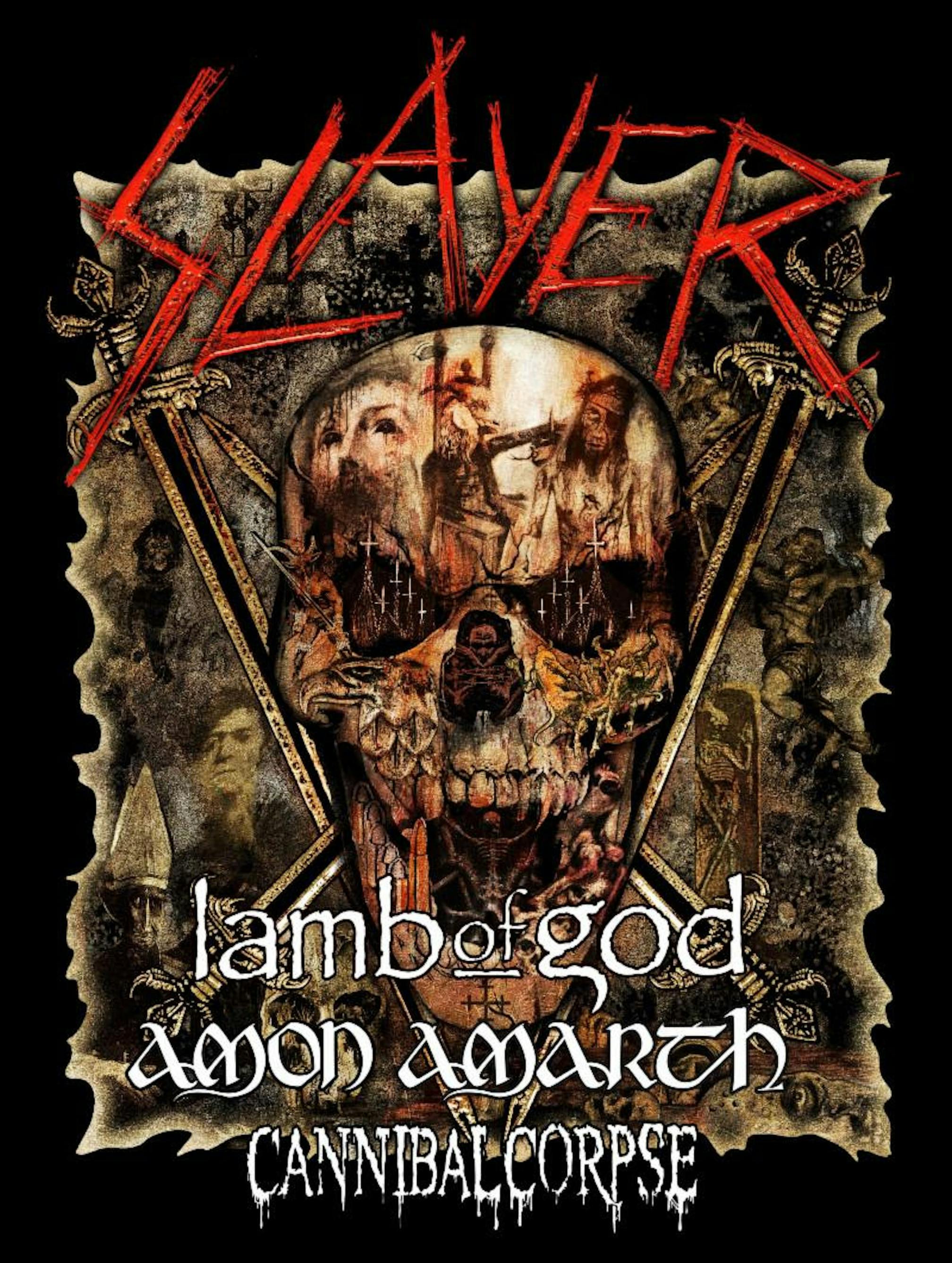 Slayer Announce North American Tour Dates With Lamb Of God, Amon Amarth