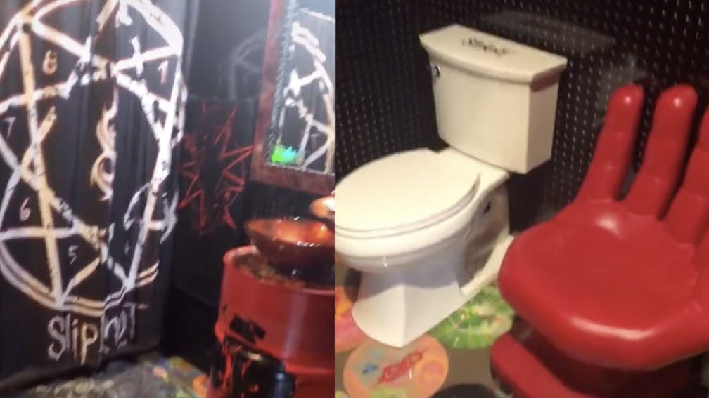 This Awesome Mum Built A Slipknot-Themed Bathroom — Kerrang!