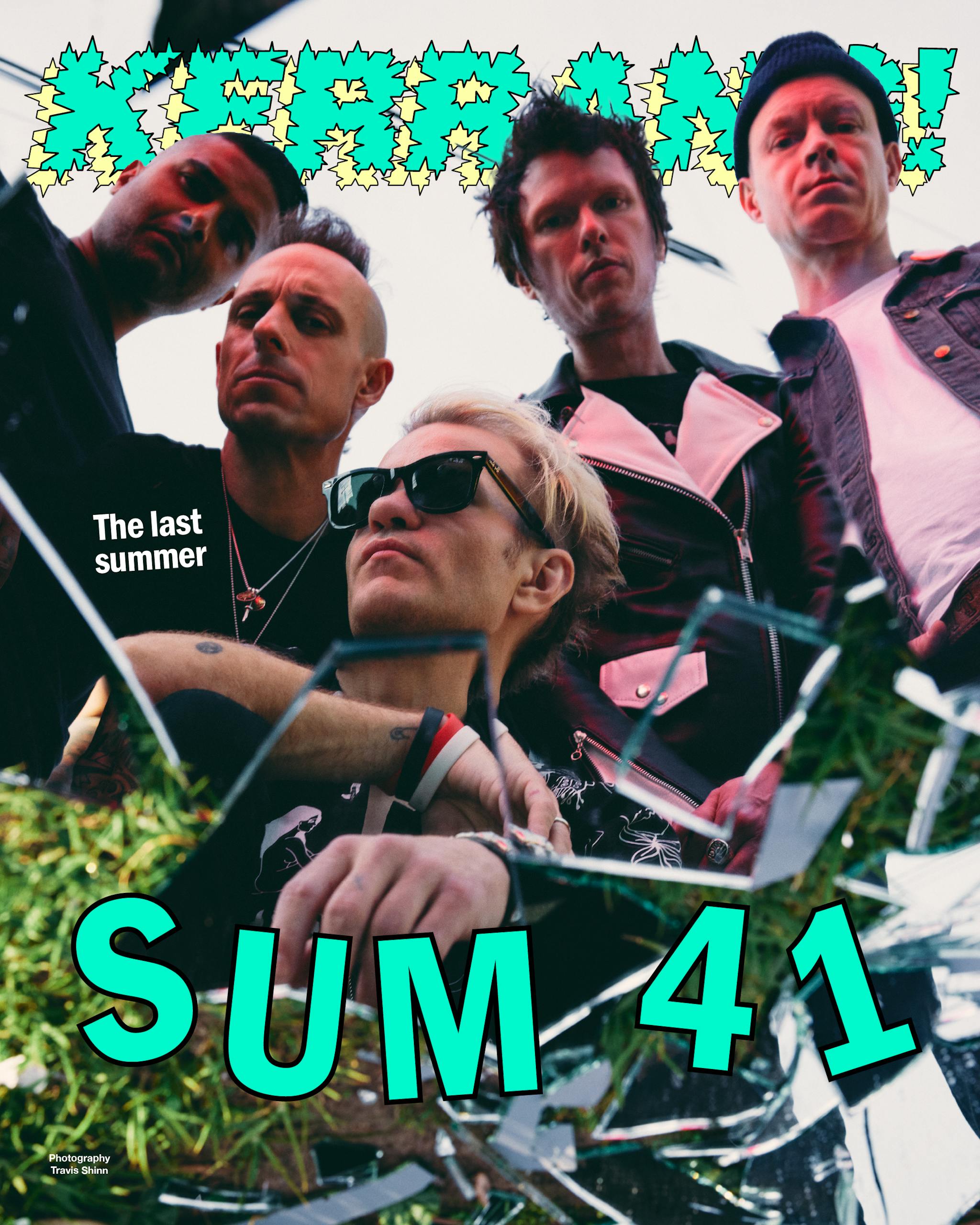 Sum 41 Kerrang cover March 2024 credit Travis Shinn