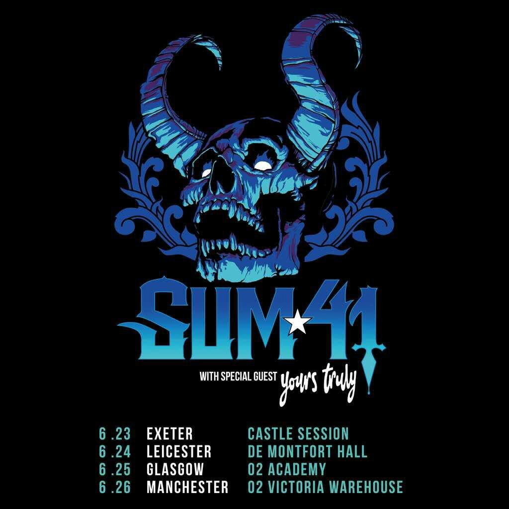 sum 41 tour 2023 uk