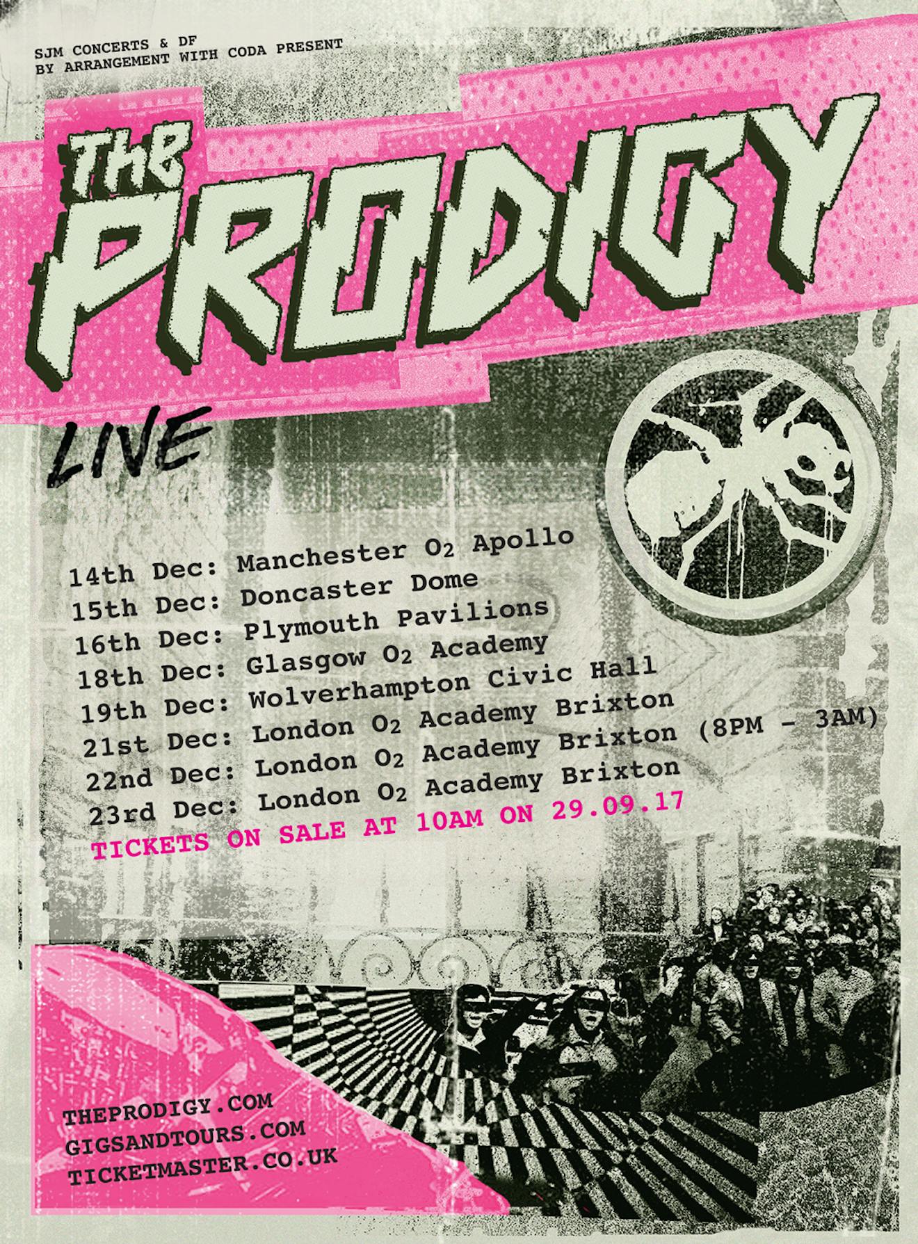 the prodigy tour setlist