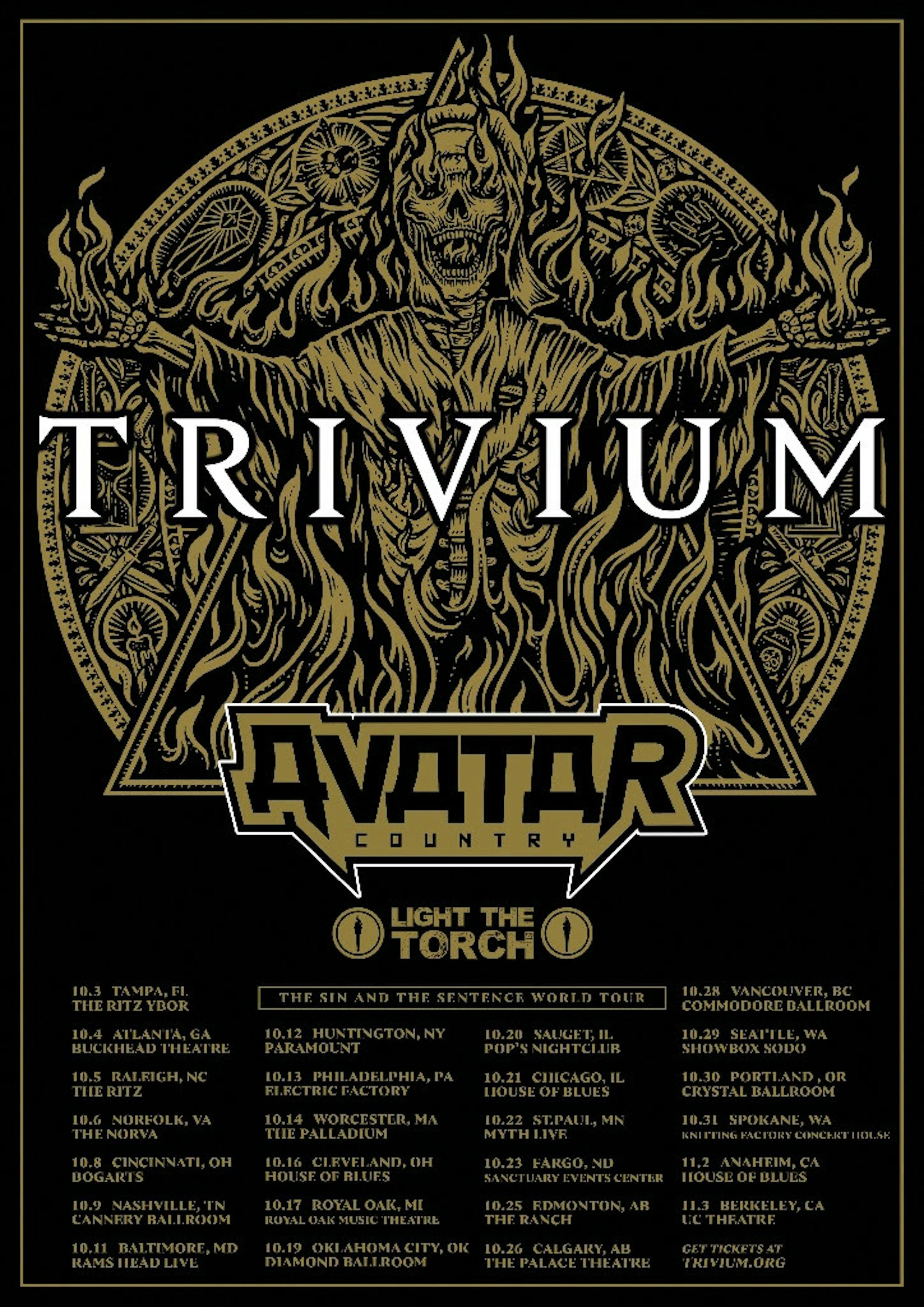 trivium tour norwich