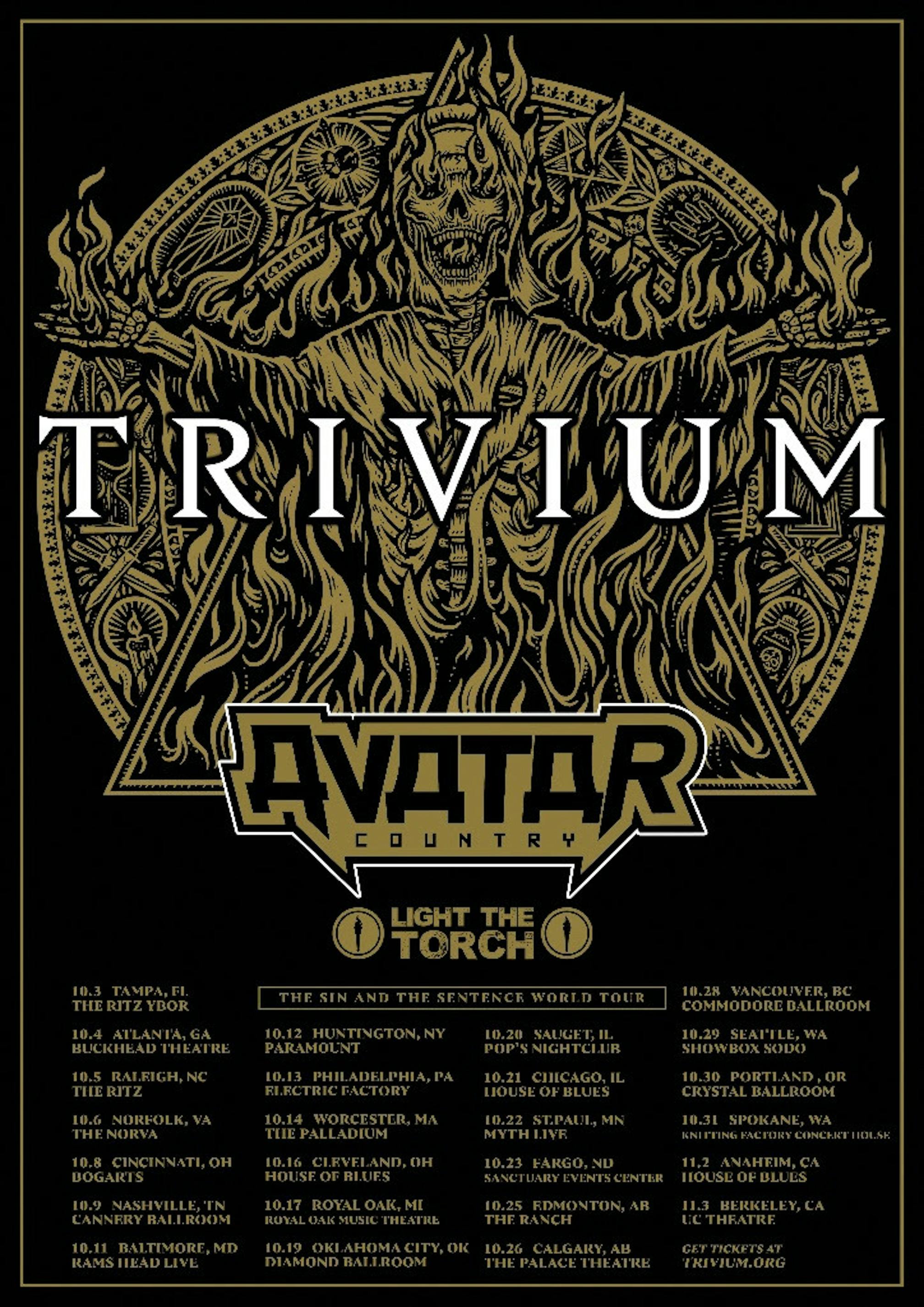 trivium tour houston