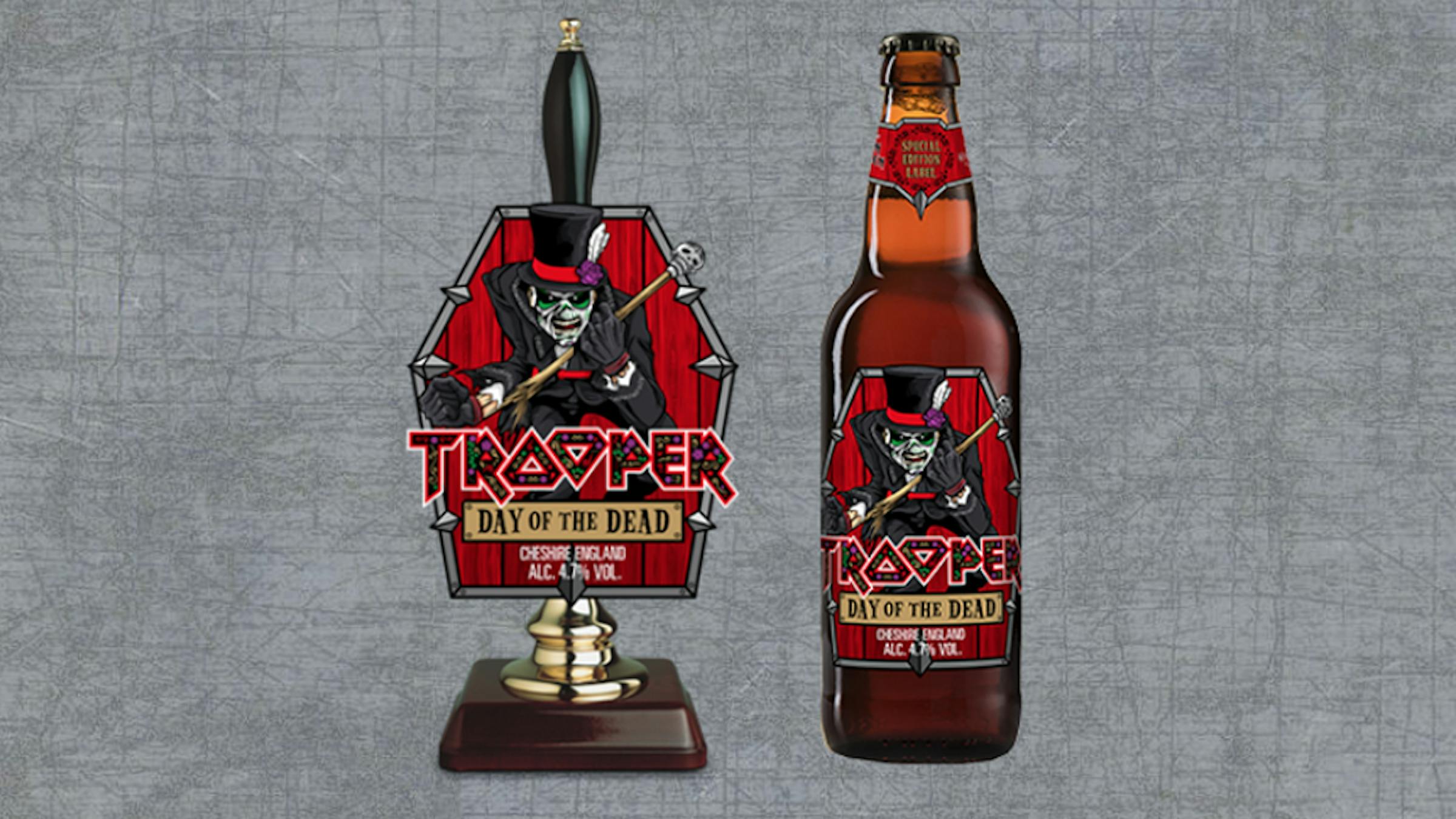 Iron Maiden Launch Day Of The Dead Trooper Beer For Halloween — Kerrang!