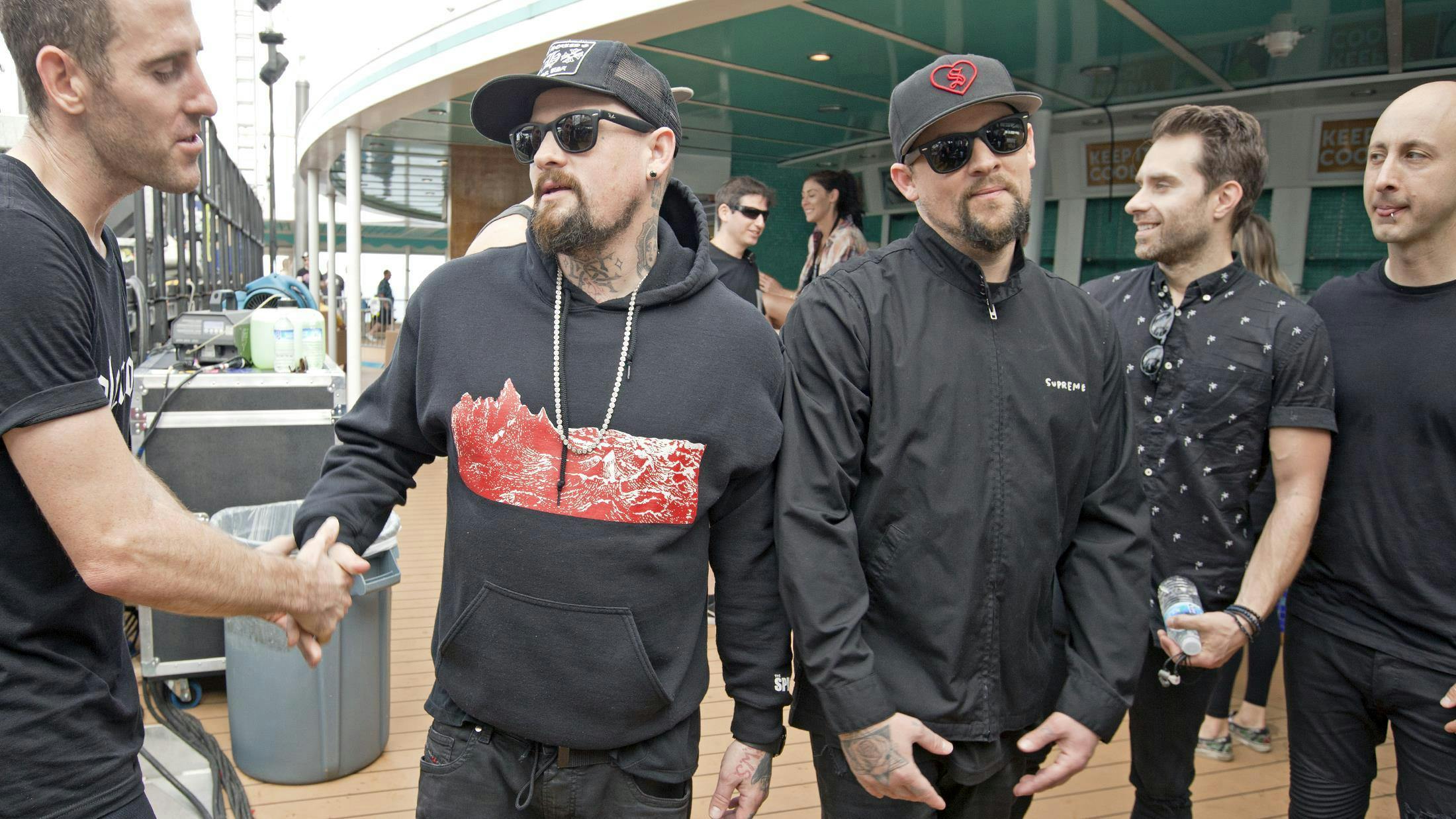 Good Charlotte meeting and greeting